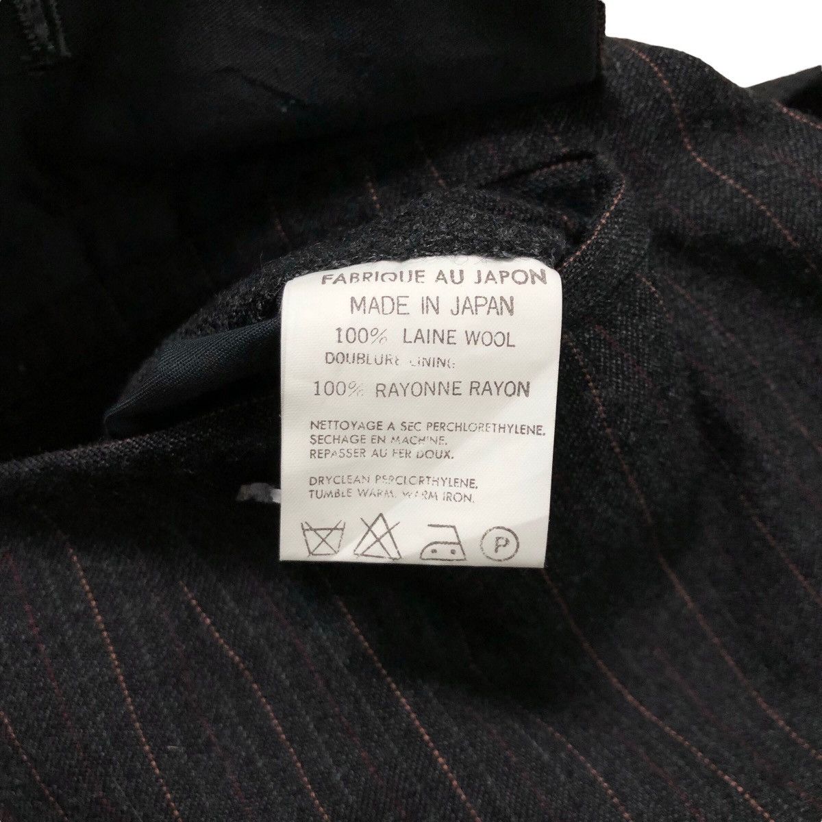 Yohji Yamamoto Vintage Yohji Yamamoto Costume D’Homme 1994 A/W Wool Pants Size US 32 / EU 48 - 9 Thumbnail