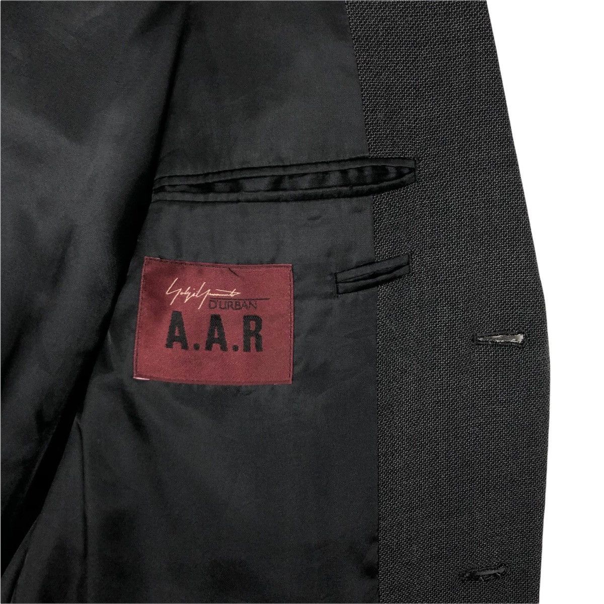 Yohji Yamamoto Vintage Yohji Yamamoto X D’Urban A.A.R Wool Blazer AAR Size 42R - 5 Thumbnail
