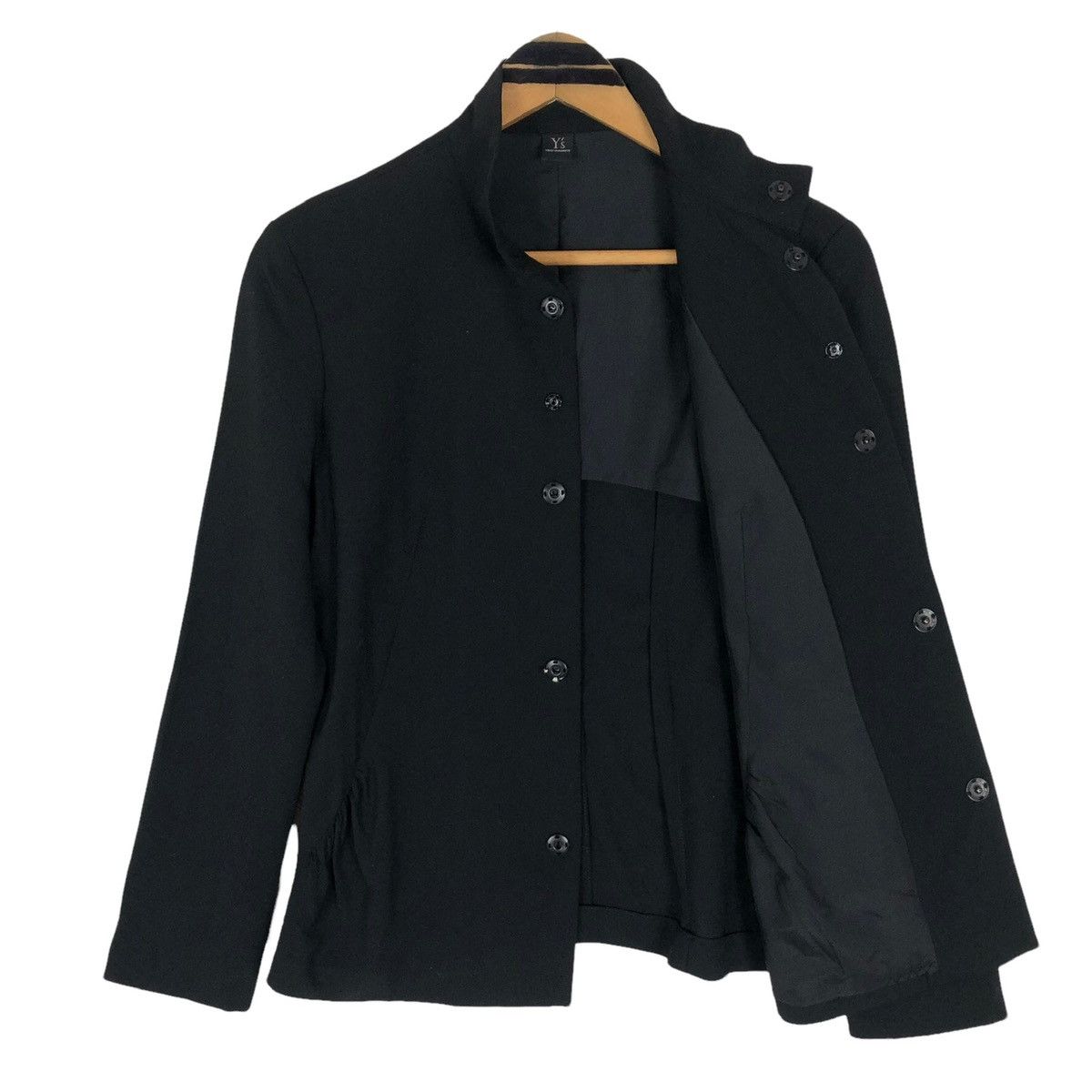 Yohji Yamamoto Vintage Y’s Yohji Yamamoto Wool Light Jacket Size XS / US 0-2 / IT 36-38 - 7 Thumbnail