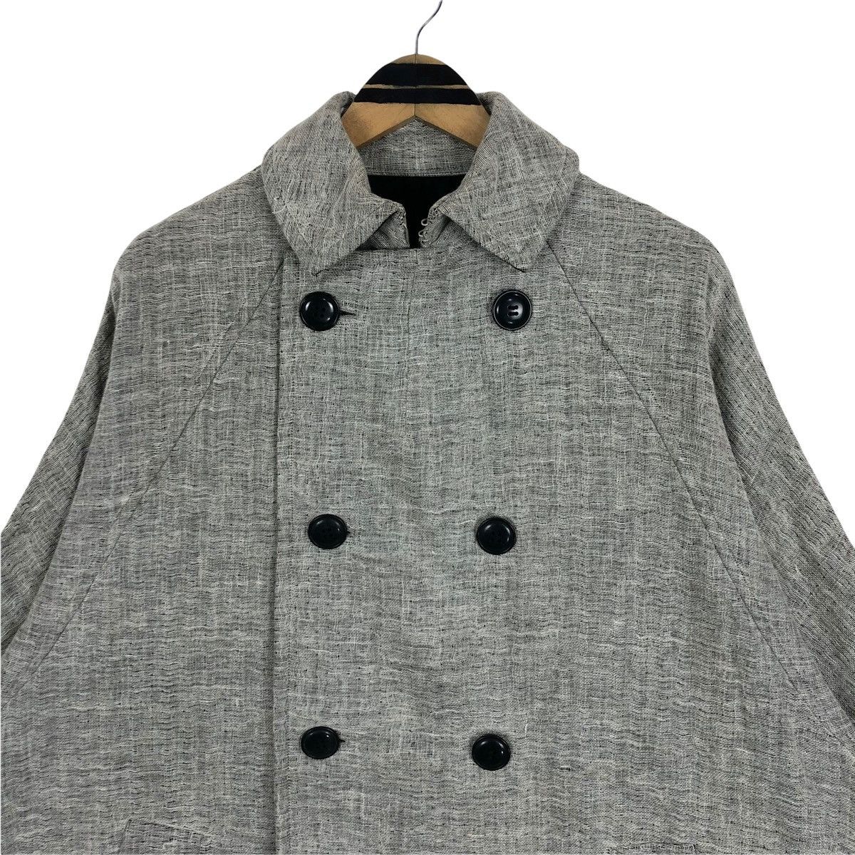 Yohji Yamamoto Vintage Y’s Yohji Yamamoto 2010 AW Wool Double Breasted Coat Size US XL / EU 56 / 4 - 8 Thumbnail
