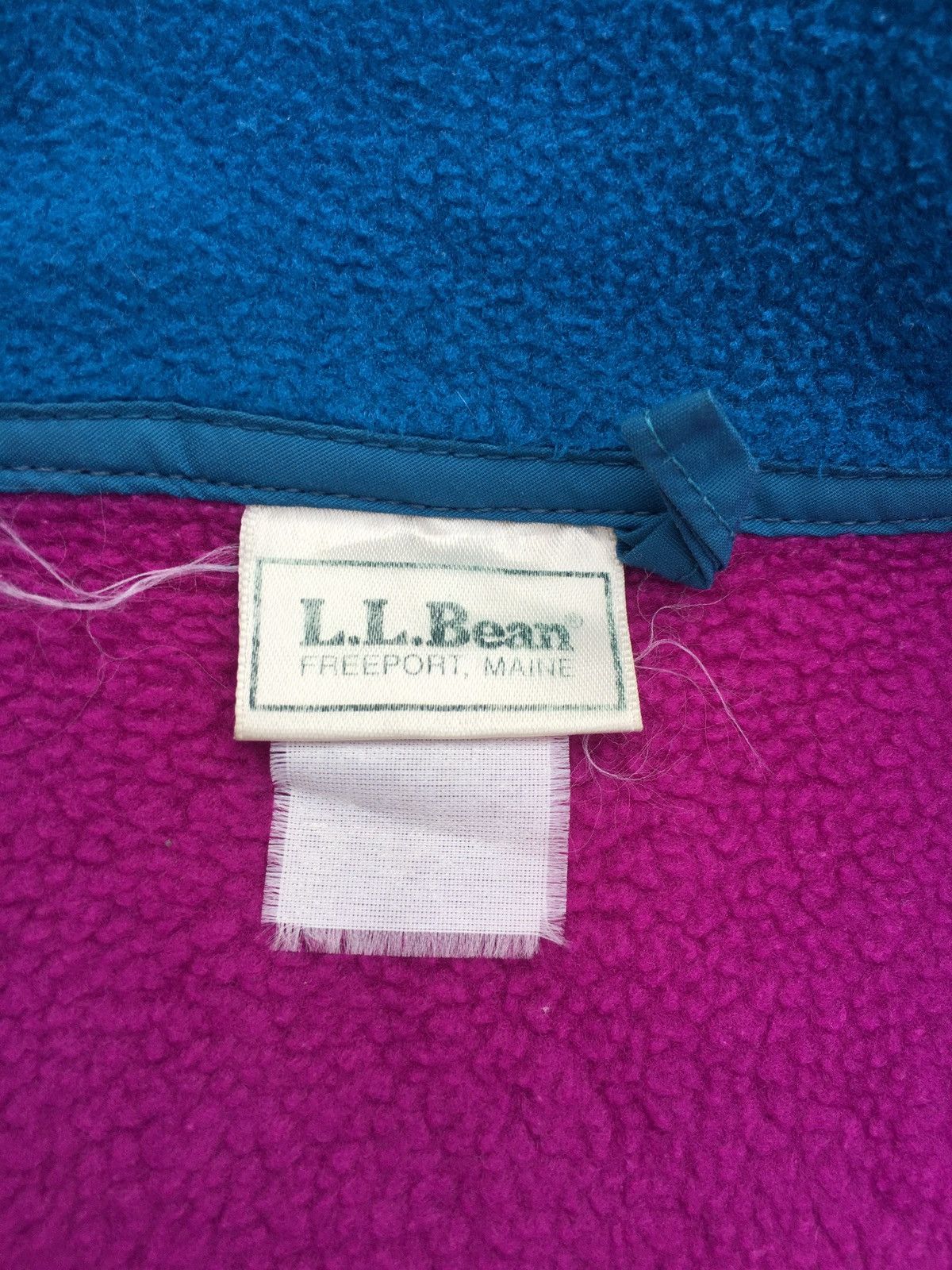 L.L. Bean vintage fleece jacket Size US XS / EU 42 / 0 - 6 Thumbnail