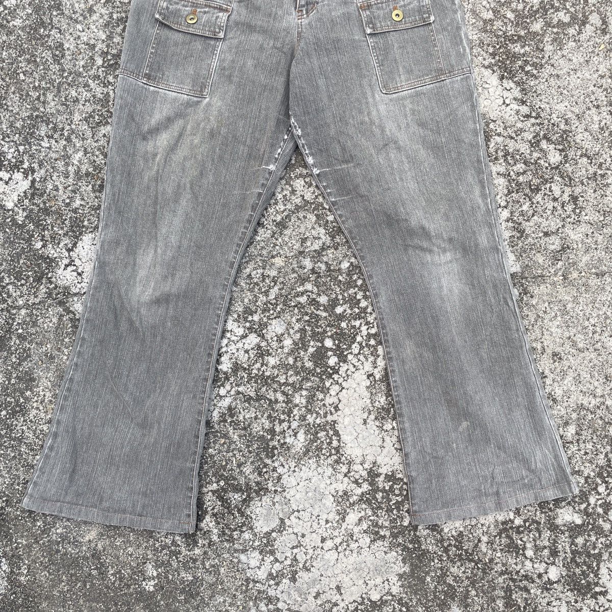 PPFM Vintage Peyton Place Distressed Bush Pants Denim Size US 32 / EU 48 - 5 Thumbnail