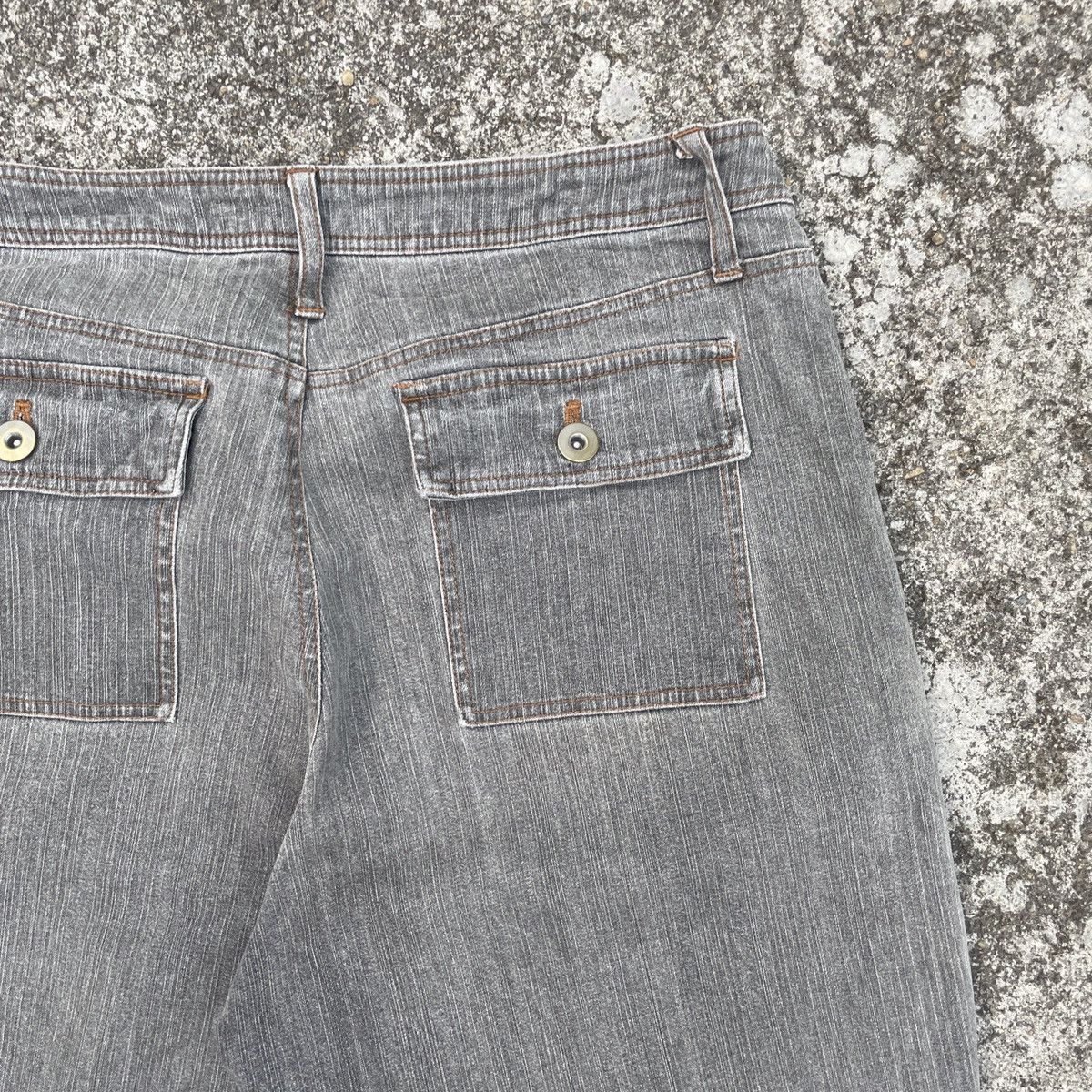 PPFM Vintage Peyton Place Distressed Bush Pants Denim Size US 32 / EU 48 - 8 Thumbnail