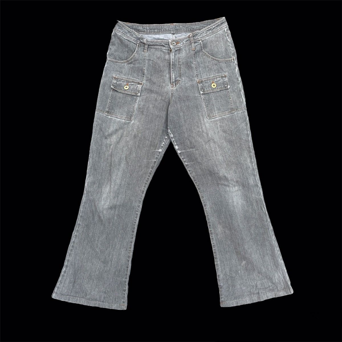 PPFM Vintage Peyton Place Distressed Bush Pants Denim Size US 32 / EU 48 - 1 Thumbnail