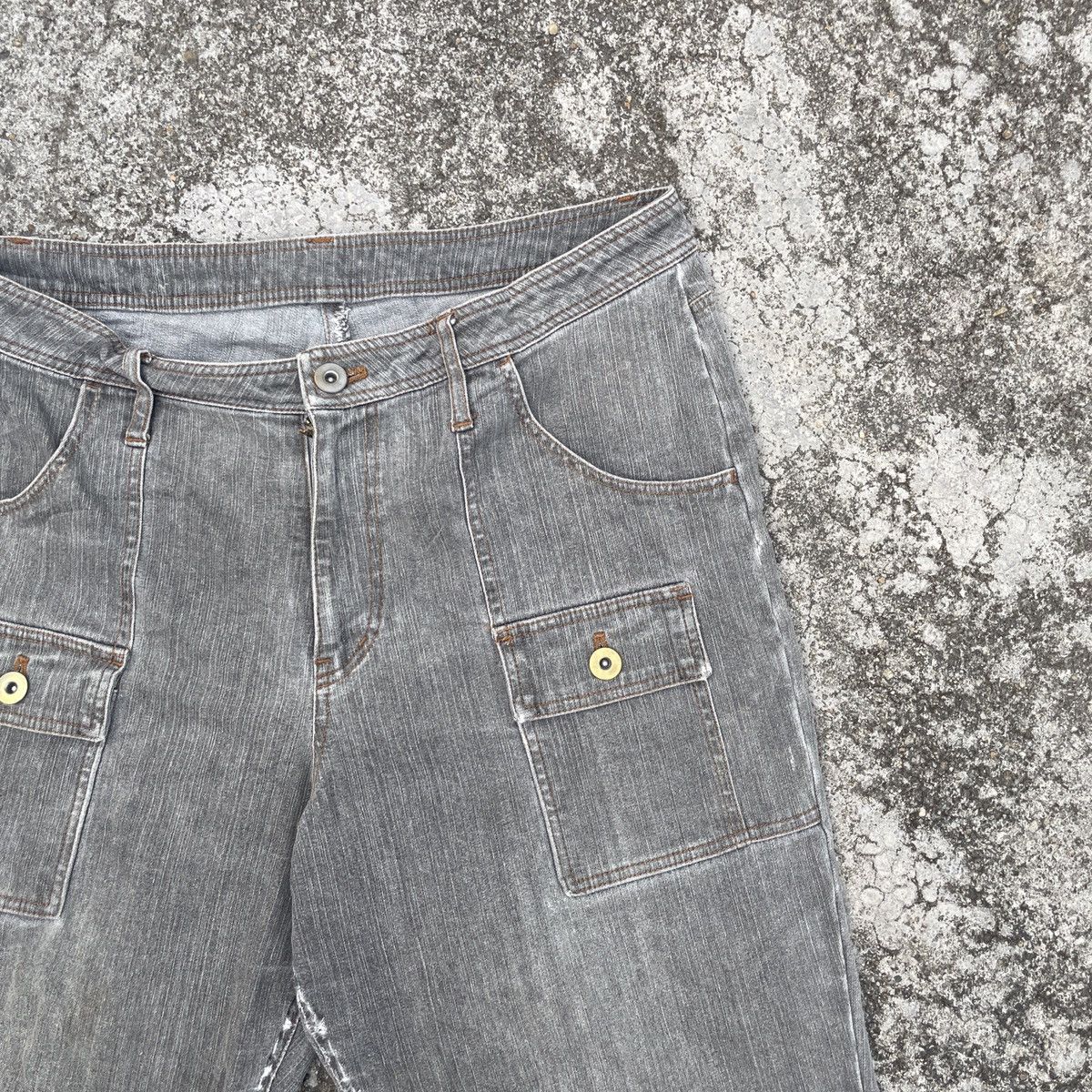 PPFM Vintage Peyton Place Distressed Bush Pants Denim Size US 32 / EU 48 - 3 Thumbnail