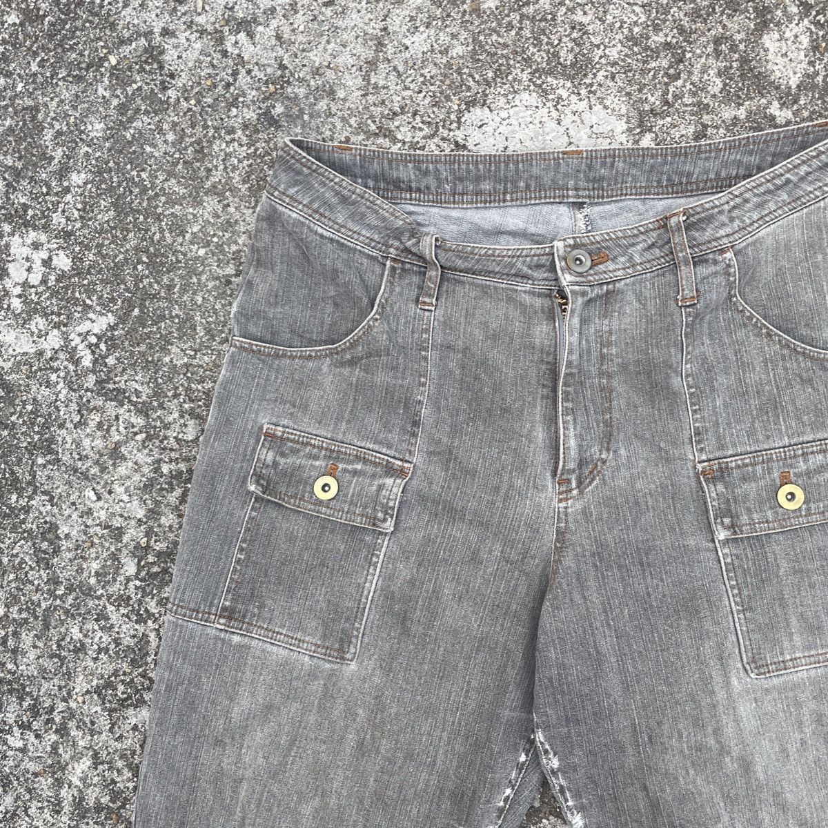 PPFM Vintage Peyton Place Distressed Bush Pants Denim Size US 32 / EU 48 - 4 Thumbnail