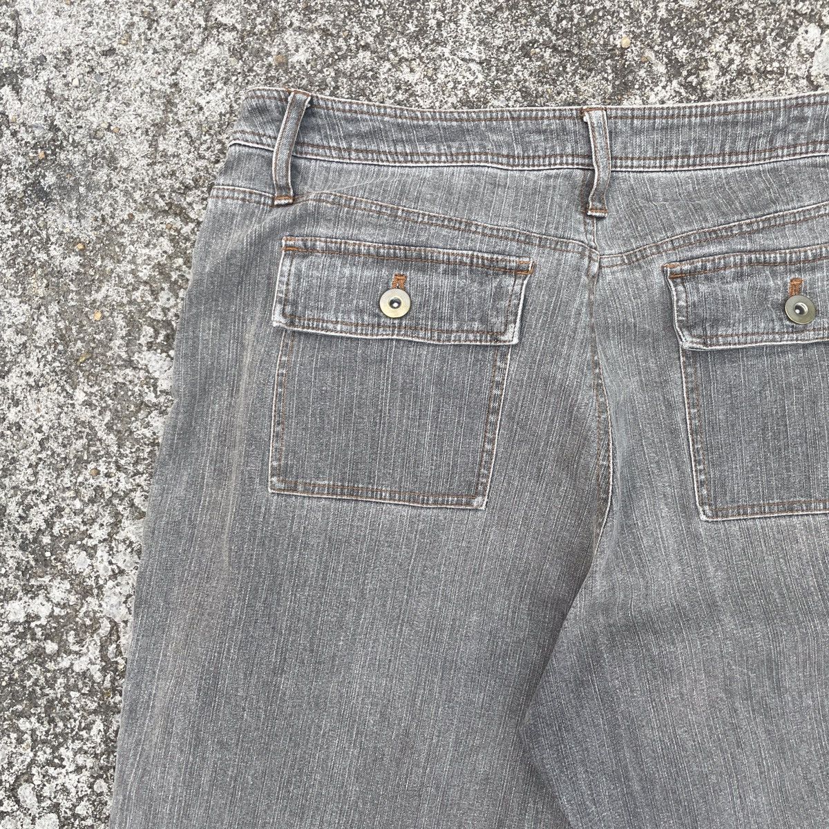 PPFM Vintage Peyton Place Distressed Bush Pants Denim Size US 32 / EU 48 - 9 Thumbnail