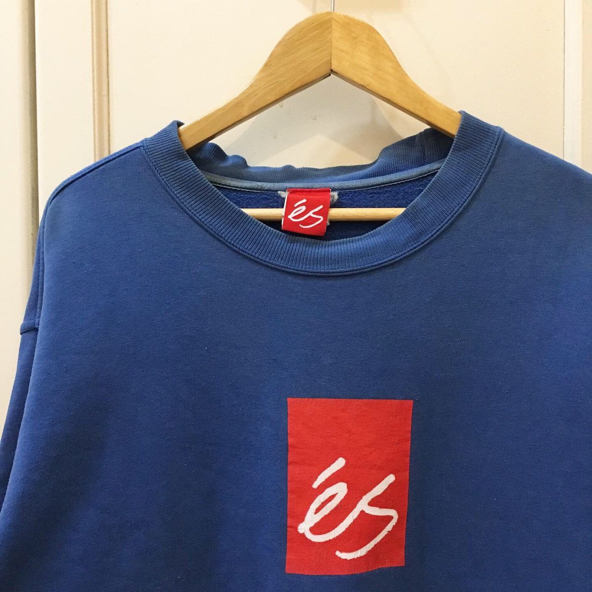 Vintage × eS Vintage Es Skateboard Basic Logo Sweatshirt Size US L / EU 52-54 / 3 - 2 Thumbnail