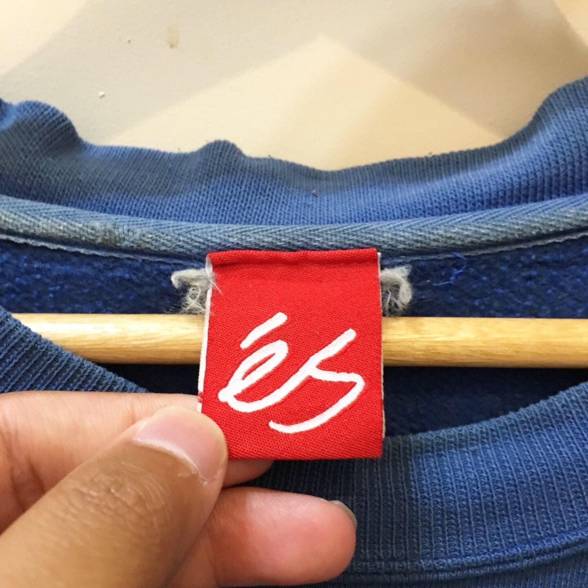 Vintage × eS Vintage Es Skateboard Basic Logo Sweatshirt Size US L / EU 52-54 / 3 - 4 Thumbnail