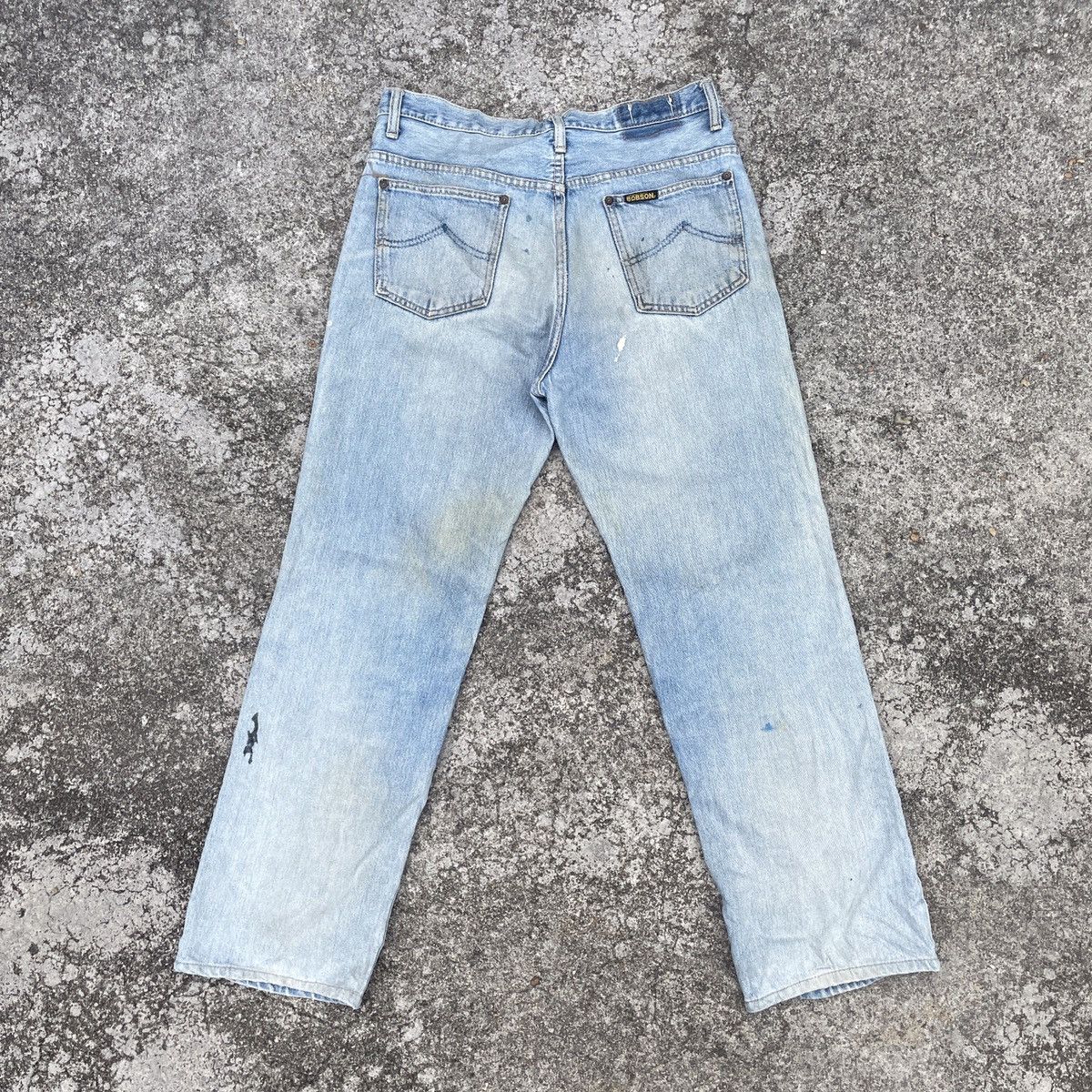 Other Vintage Bobson Distressed Denim Jeans Size US 32 / EU 48 - 6 Thumbnail