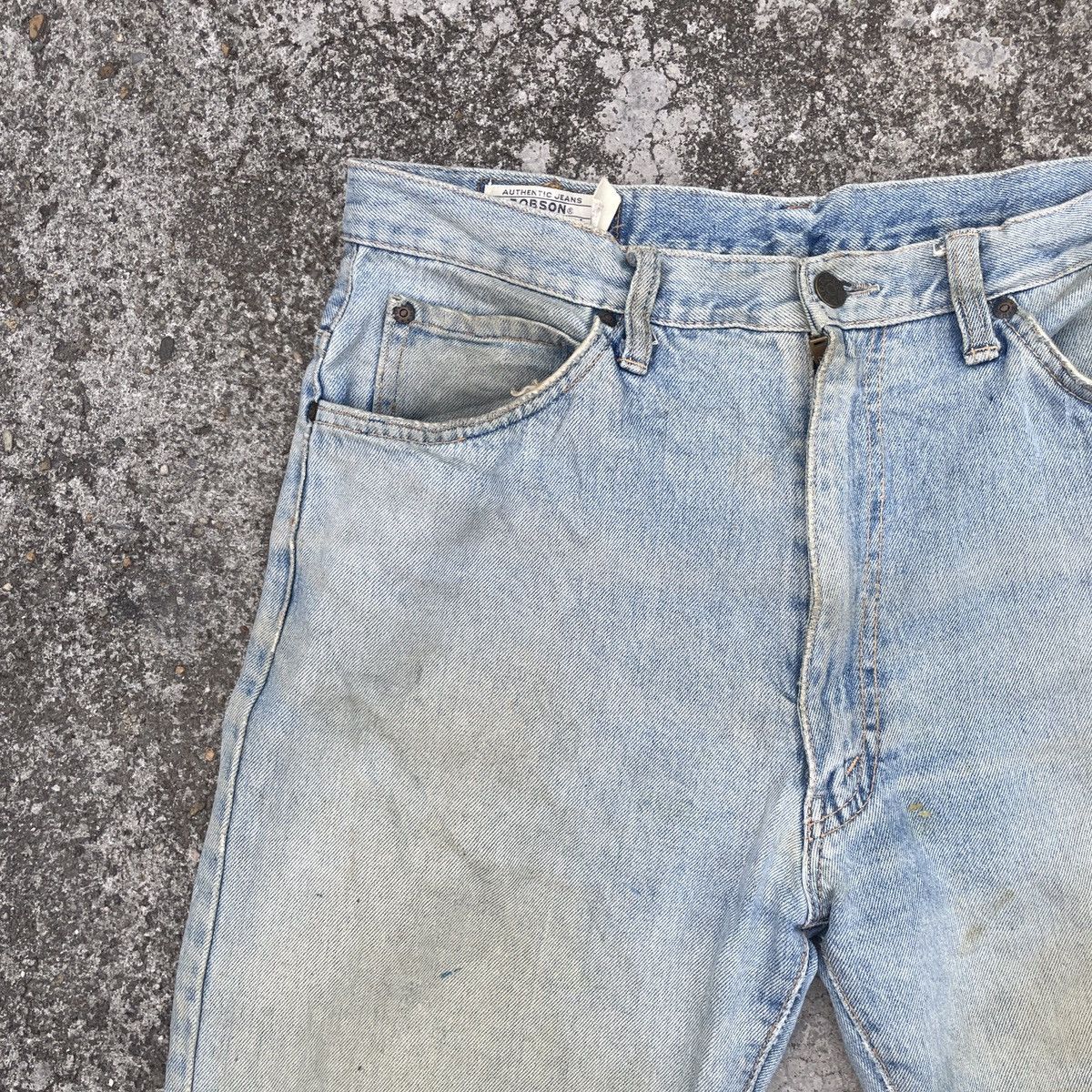 Other Vintage Bobson Distressed Denim Jeans Size US 32 / EU 48 - 3 Thumbnail