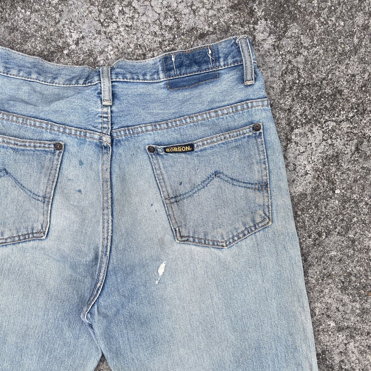 Other Vintage Bobson Distressed Denim Jeans Size US 32 / EU 48 - 7 Thumbnail