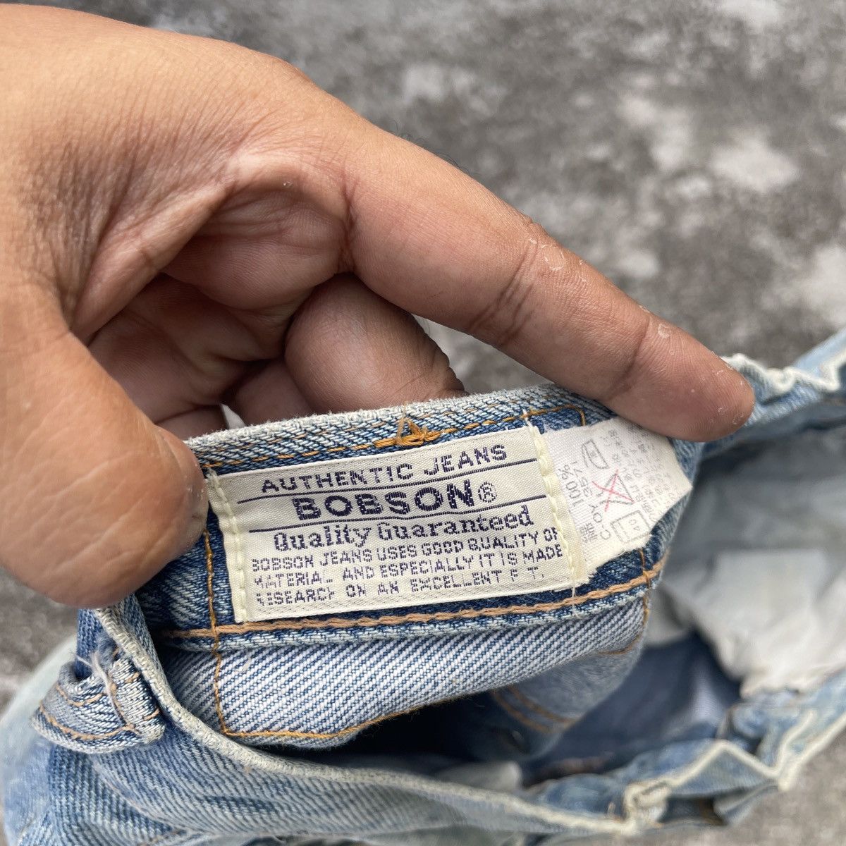 Other Vintage Bobson Distressed Denim Jeans Size US 32 / EU 48 - 5 Thumbnail