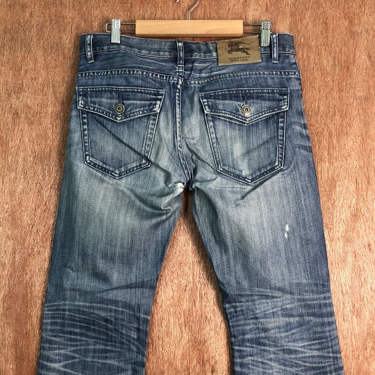 Burberry DLL Burberry black label distressed Denim jeans Pants #c252 Size US 29 - 7 Thumbnail