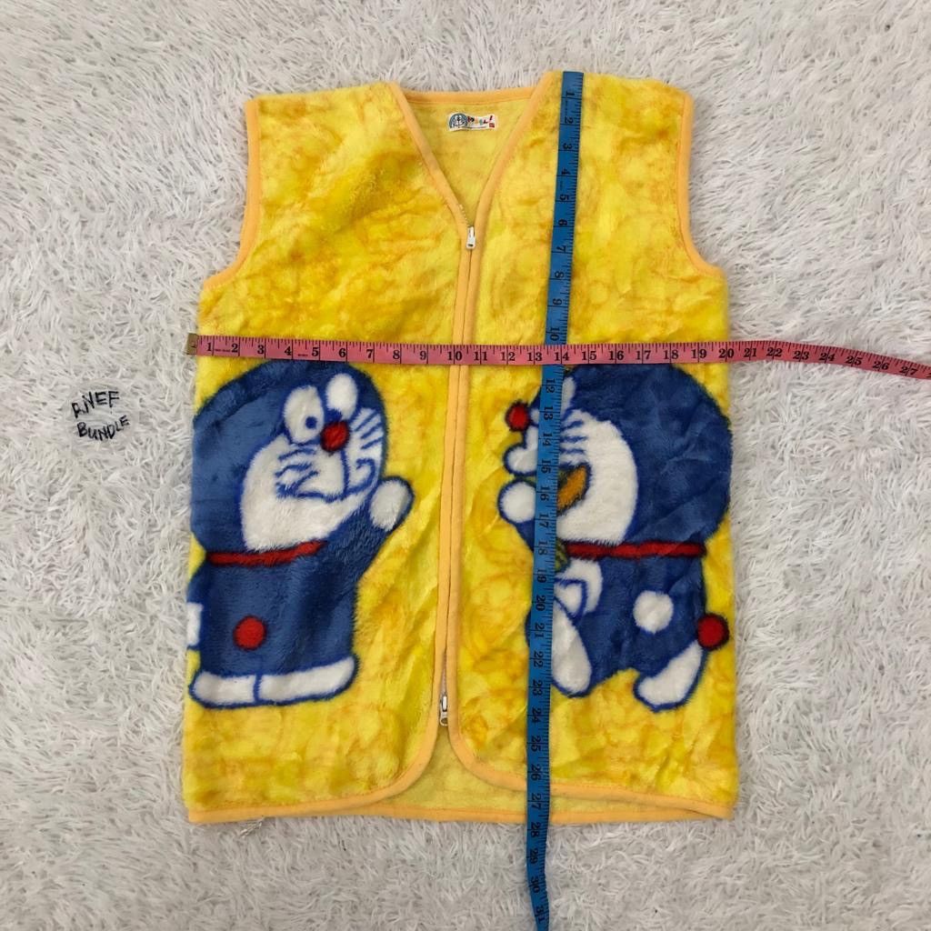 Japanese Brand × Vintage Doraemon fleece vest Size US M / EU 48-50 / 2 - 4 Thumbnail
