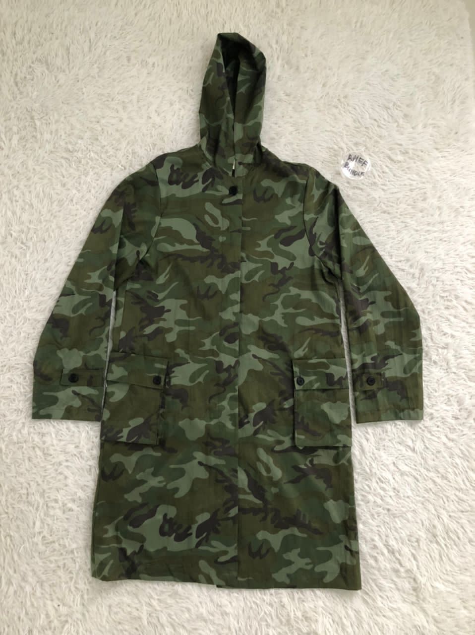 image of Camo Caloner Jacket Made In Japan, Women's (Size Small)