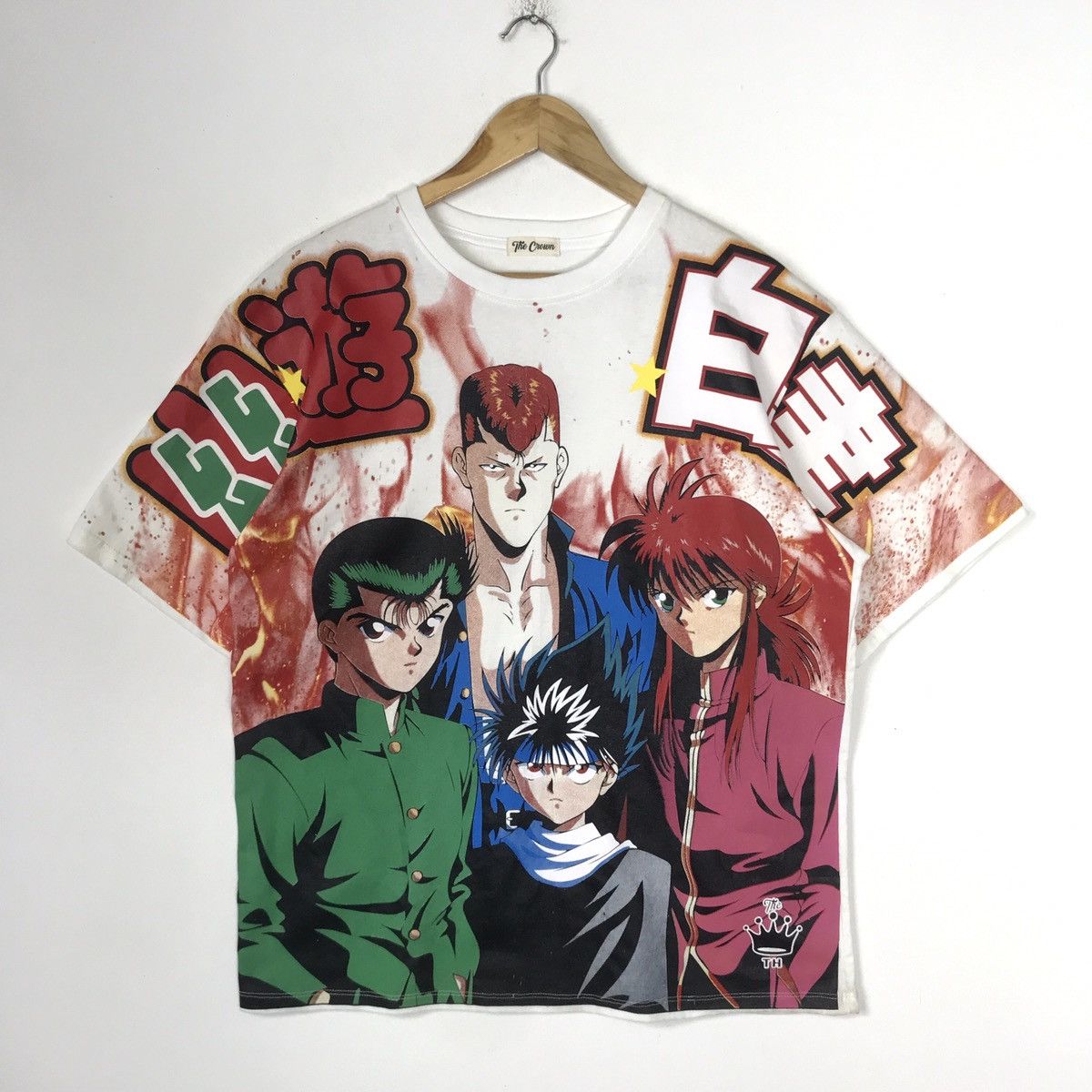 Anime Bootleg Anime YuYu Hakusho Main Character Fullprint T-Shirt Size US L / EU 52-54 / 3 - 2 Thumbnail