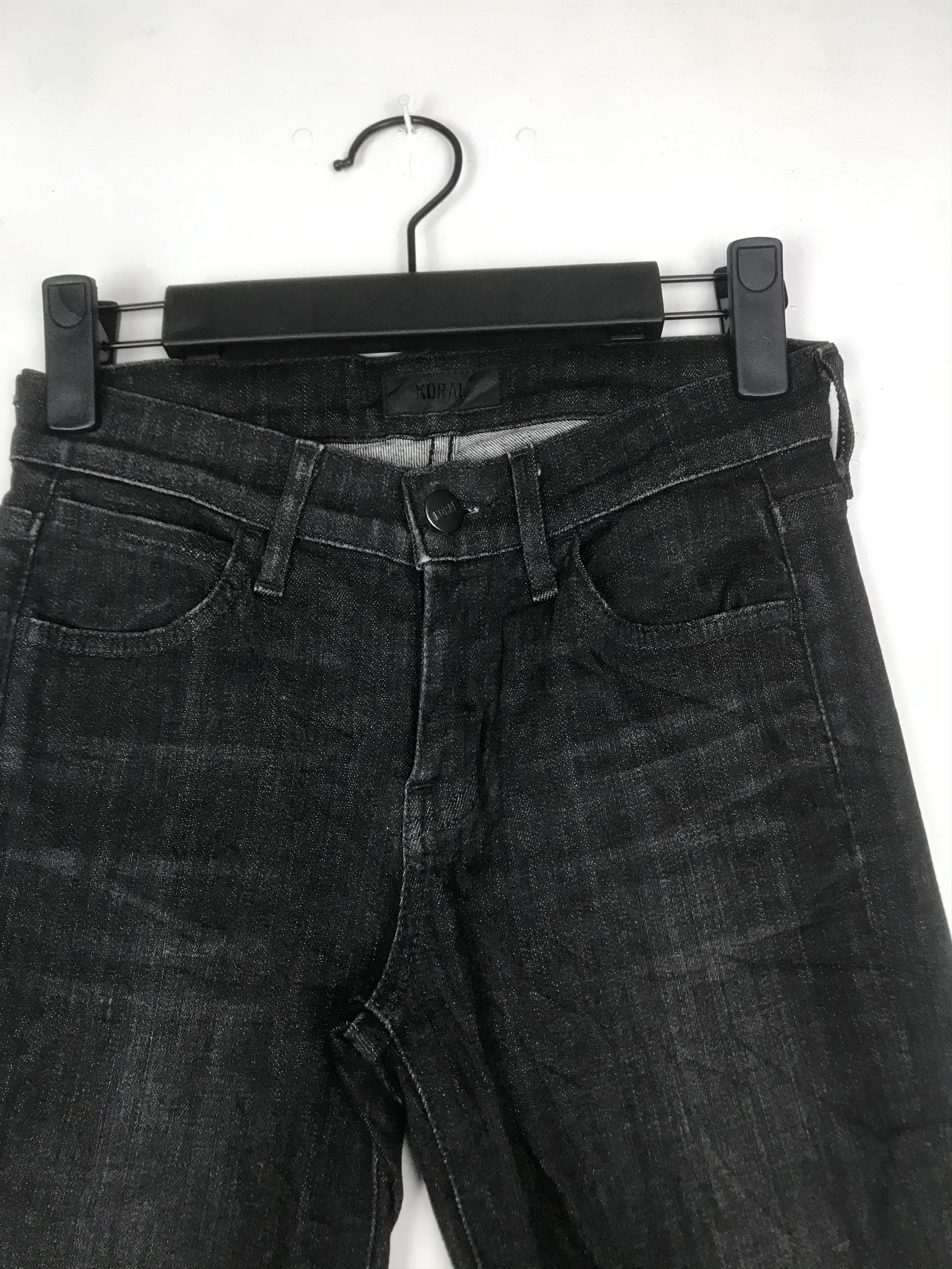 Japanese Brand KORAL SUPERBLACK PANT Size US 26 / EU 42 - 2 Thumbnail