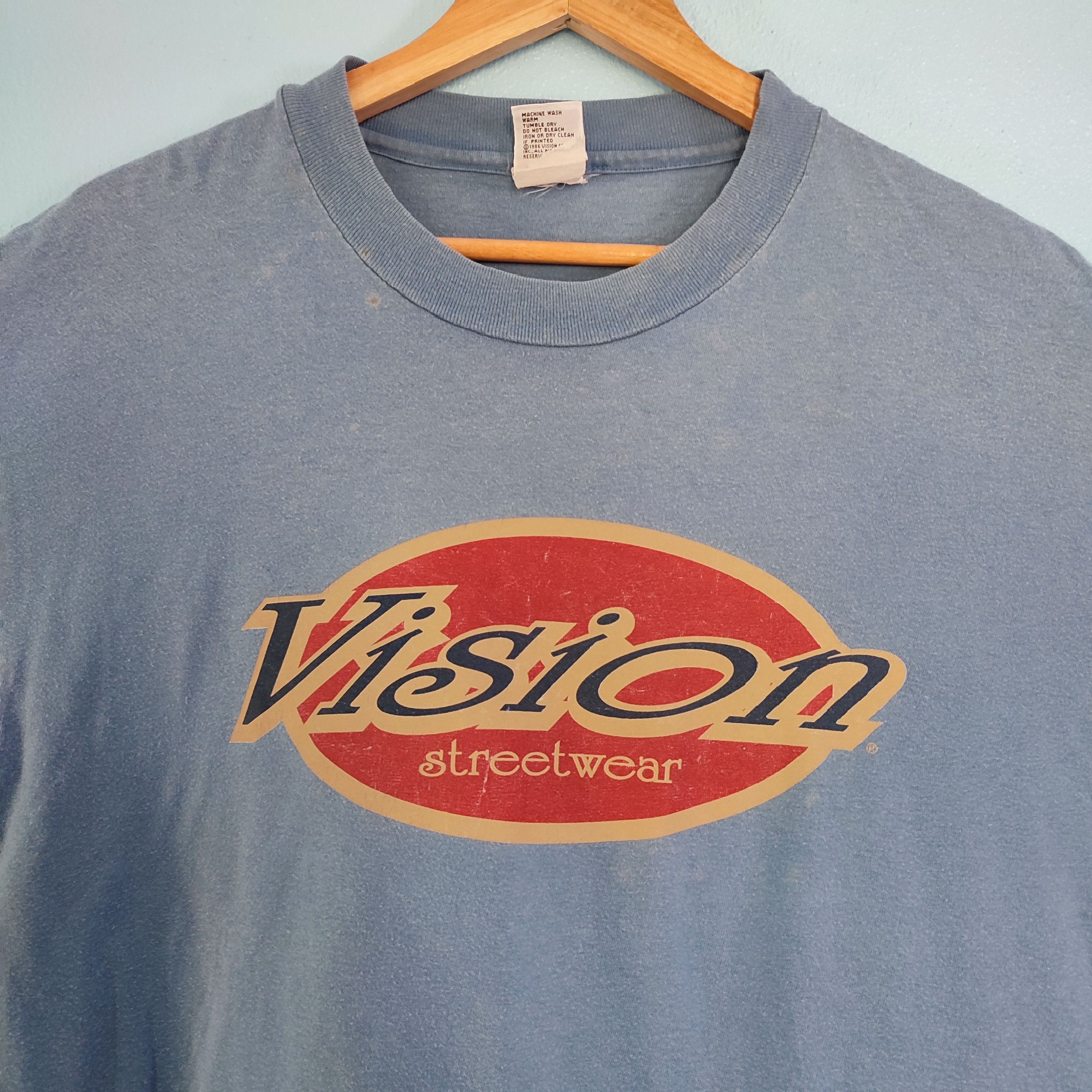 Vintage × Vision Streetwear VISION STREETWEAR Skateboard Vintage Tshirt Size US L / EU 52-54 / 3 - 2 Thumbnail