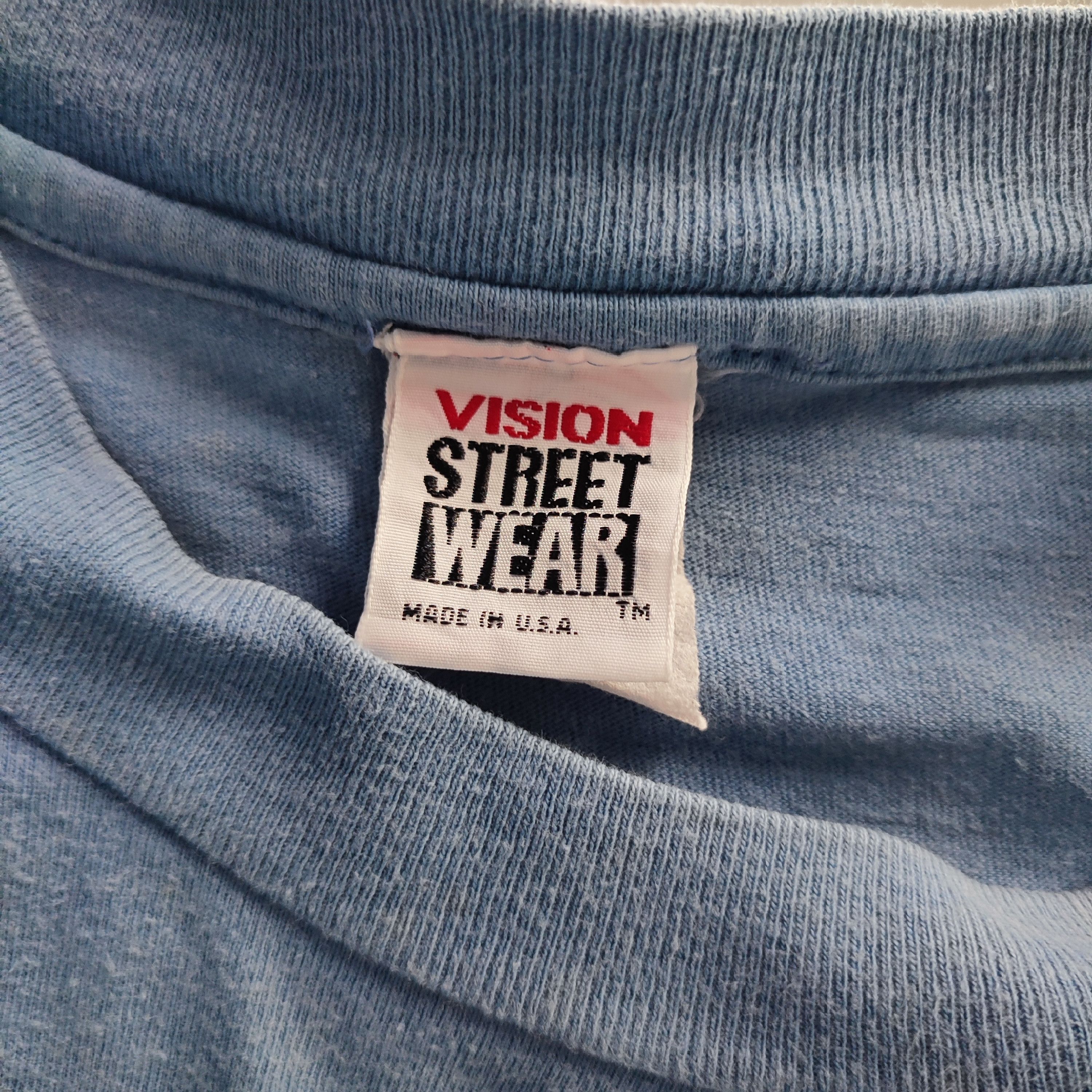 Vintage × Vision Streetwear VISION STREETWEAR Skateboard Vintage Tshirt Size US L / EU 52-54 / 3 - 4 Thumbnail