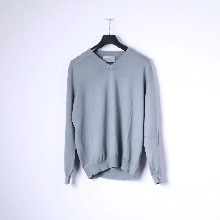 Vintage Della Ciana New Vintage Men 56 XL Jumper Grey Italy 1721 Size US XL / EU 56 / 4 - 1 Thumbnail