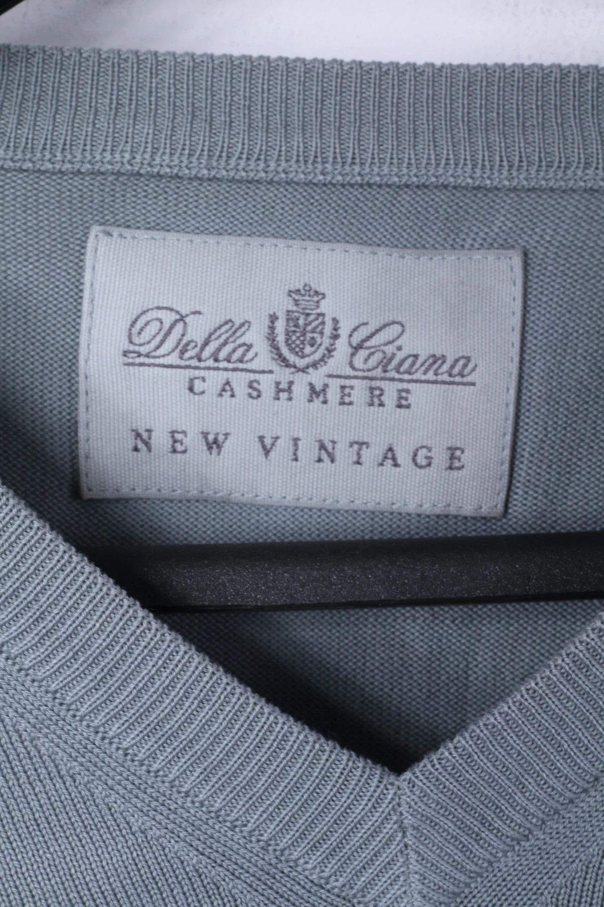 Vintage Della Ciana New Vintage Men 56 XL Jumper Grey Italy 1721 Size US XL / EU 56 / 4 - 4 Thumbnail