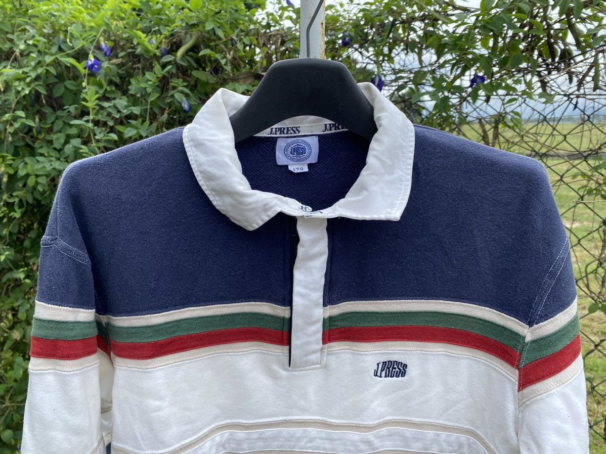 J. Press J.Press Rugby Shirt Size US M / EU 48-50 / 2 - 2 Thumbnail