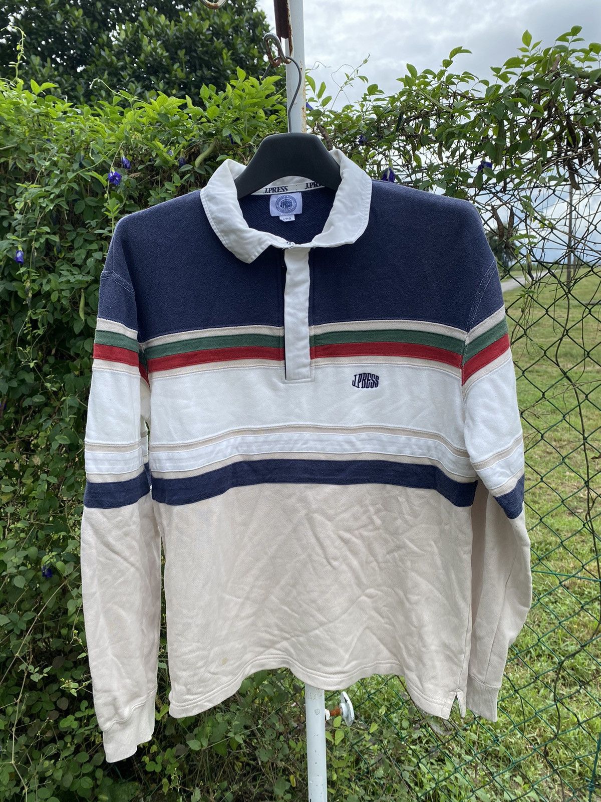 J. Press J.Press Rugby Shirt Size US M / EU 48-50 / 2 - 1 Thumbnail