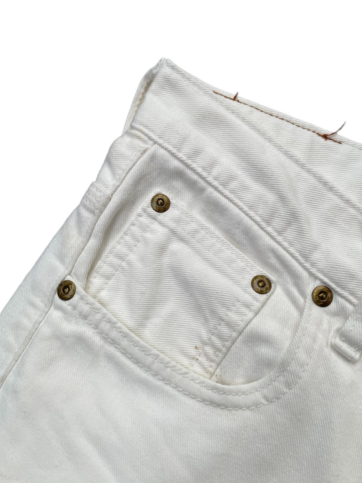 Designer × Lee × Melrose Vintage Lee Cowboy x Claire Melrose Denim Size 33" - 8 Thumbnail