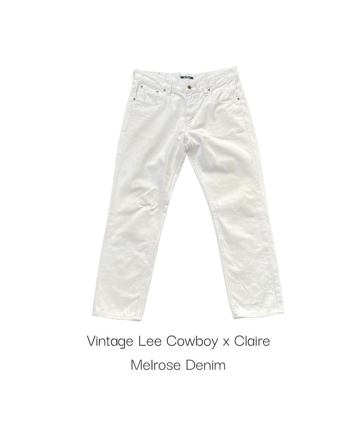 Vintage Lee Cowboy x Claire Melrose Denim