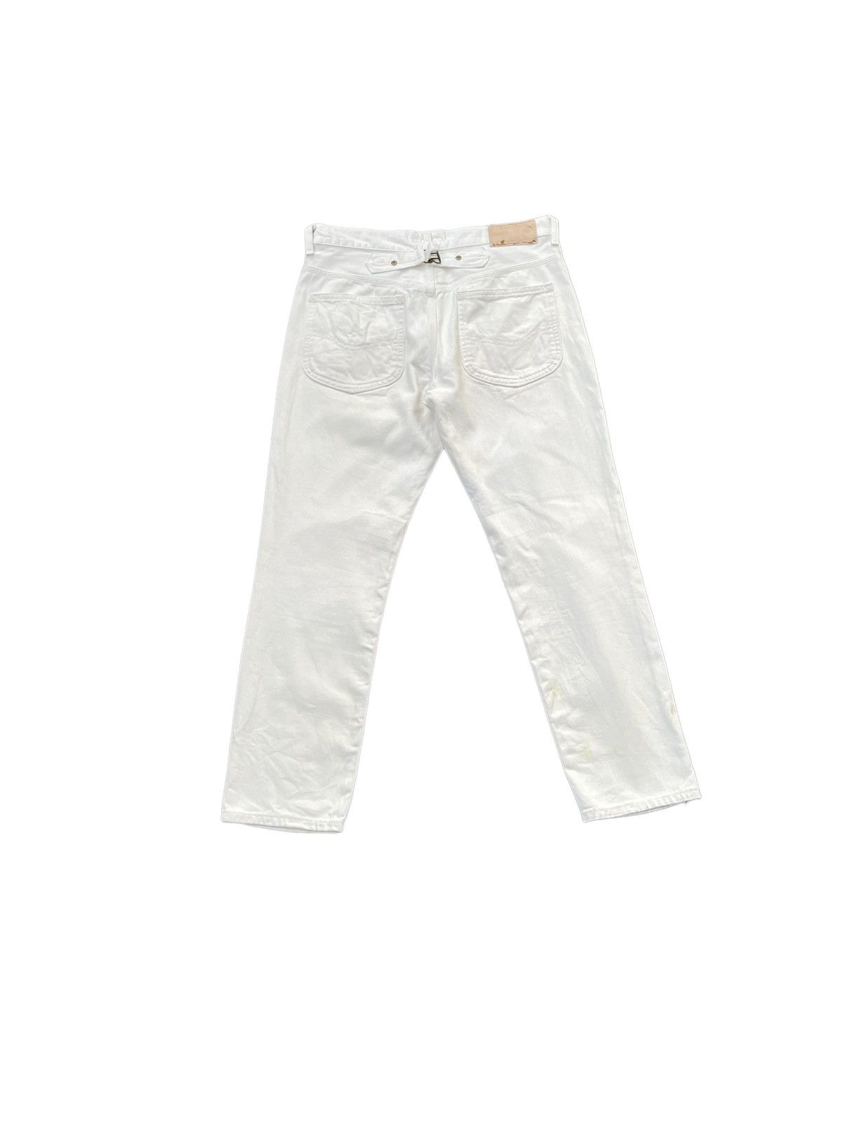 Designer × Lee × Melrose Vintage Lee Cowboy x Claire Melrose Denim Size 33" - 9 Thumbnail