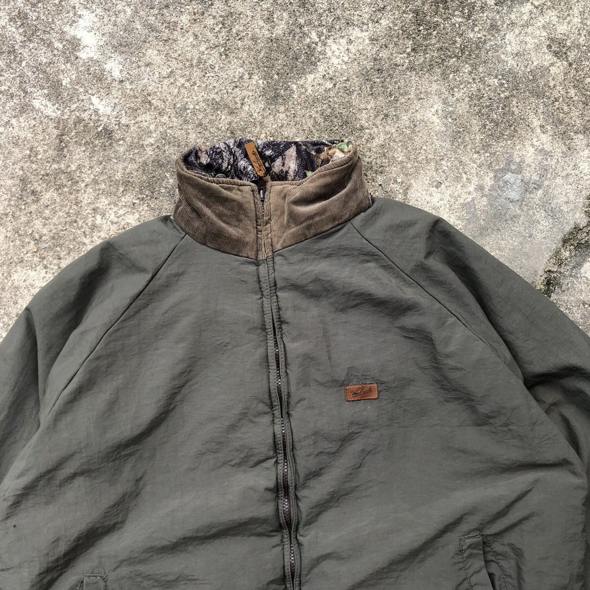 Japanese Brand × Vintage × Woolrich Woolen Mills Rare Vintage Woolrich Salvatore Styles Reversible Jacket Size US L / EU 52-54 / 3 - 17 Thumbnail