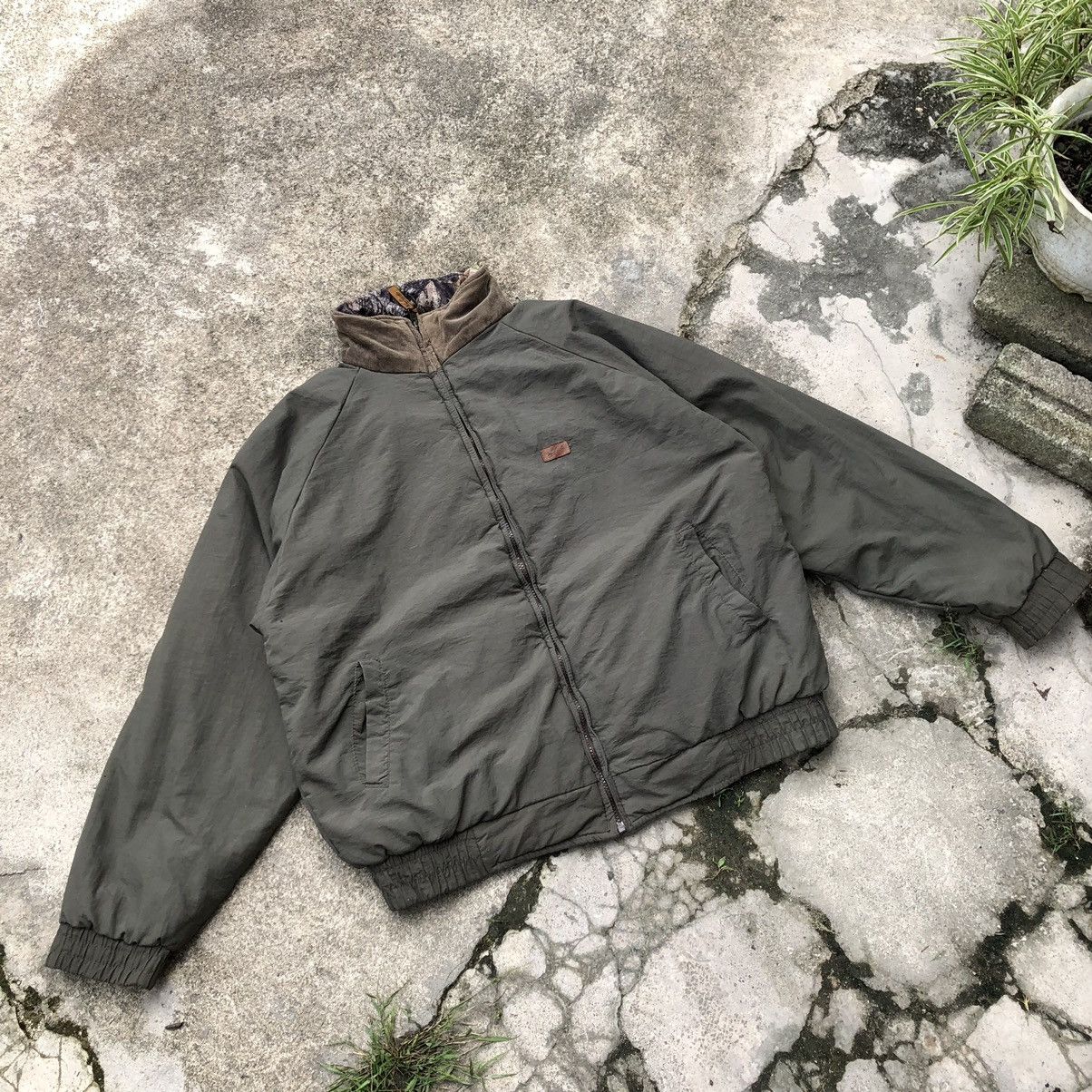 Japanese Brand × Vintage × Woolrich Woolen Mills Rare Vintage Woolrich Salvatore Styles Reversible Jacket Size US L / EU 52-54 / 3 - 16 Thumbnail