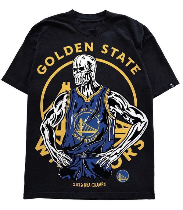 Warren Lotas NBA x Warren Lotas x Warriors Curry Mouth Piece Shirt