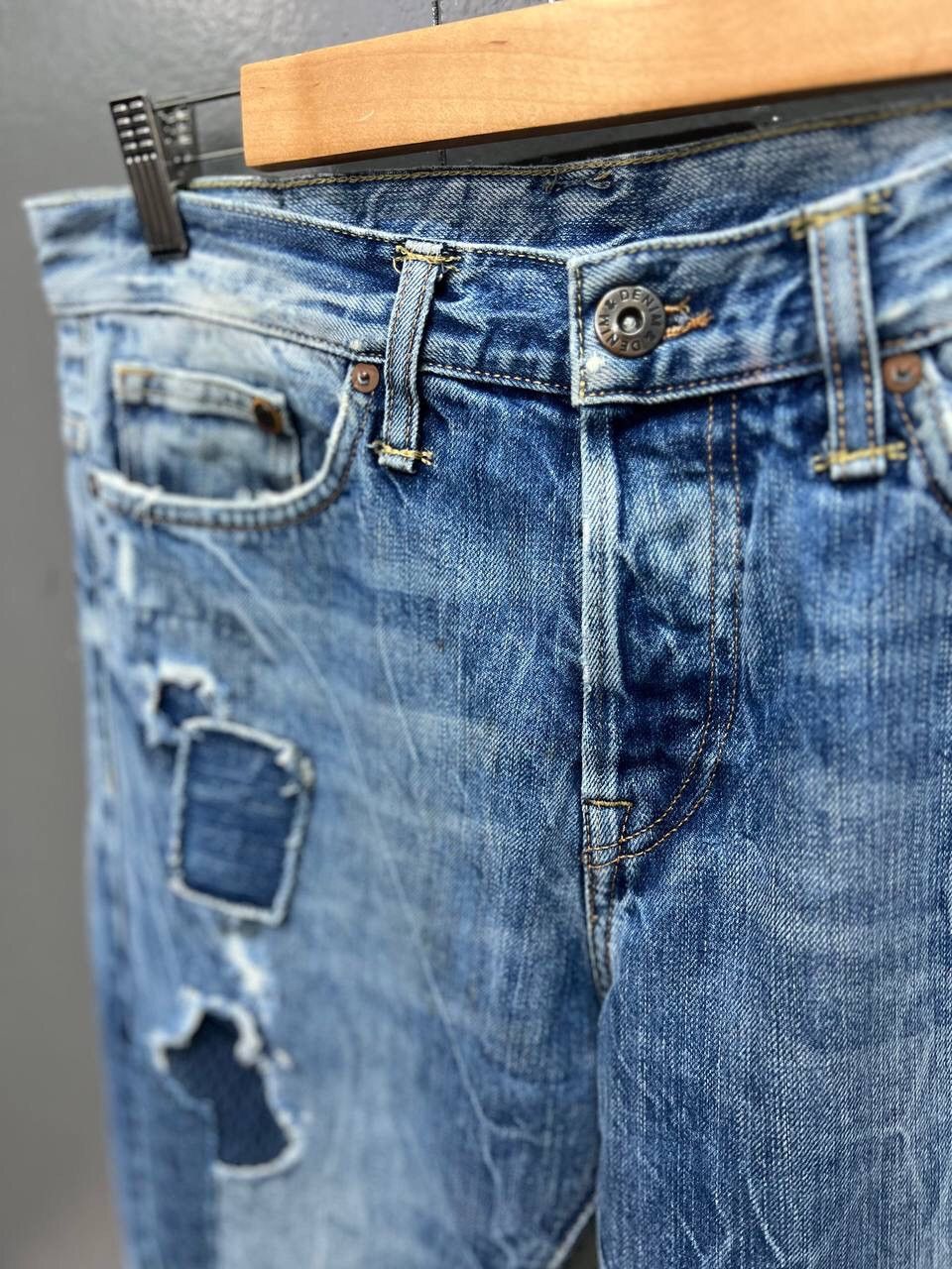 Other VINTAGE & DENIM PATCHWORK SLIM REGULAR WAIST TAPERED LEG Size US 32 / EU 48 - 4 Thumbnail
