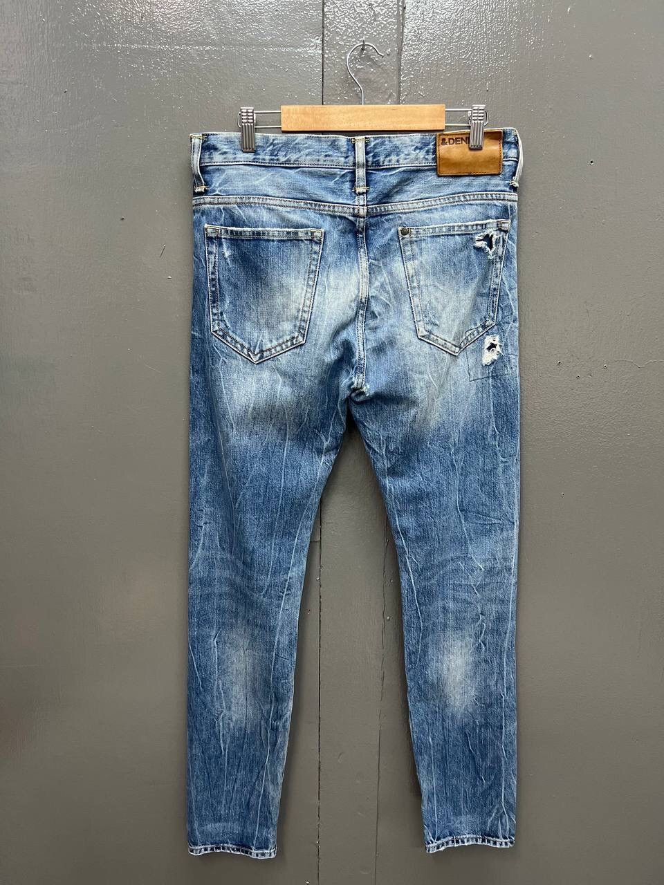 Other VINTAGE & DENIM PATCHWORK SLIM REGULAR WAIST TAPERED LEG Size US 32 / EU 48 - 7 Thumbnail