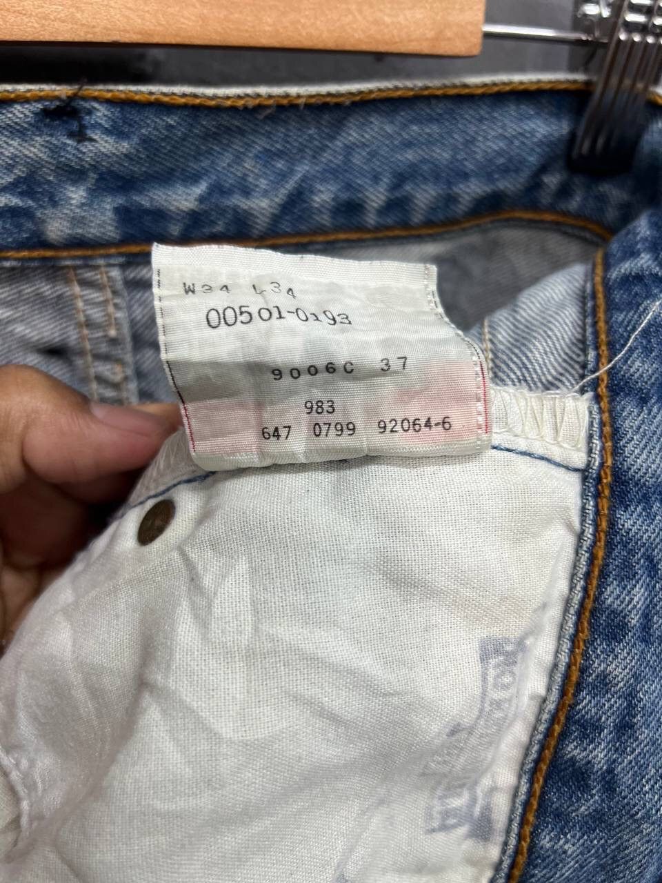 Levi's VINTAGE LEVI’S 501 PAINTER JEANS Size US 34 / EU 50 - 11 Thumbnail