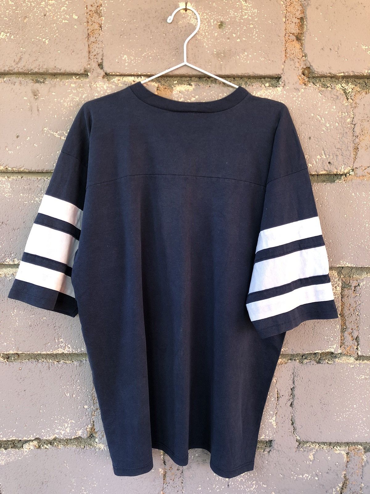 Logo 7 Rare 90s Vintage DALLAS COWBOYS Made In USA NFL Raglan Size US L / EU 52-54 / 3 - 4 Thumbnail