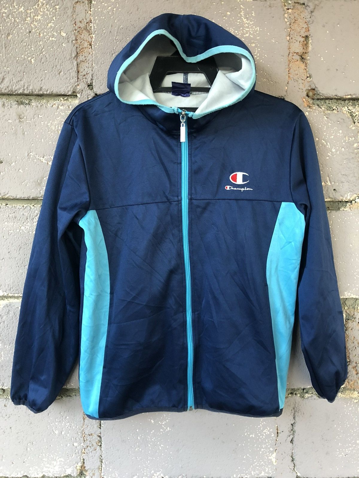 Champion Rare Vintage CHAMPION Hooded Sweater Size US S / EU 44-46 / 1 - 1 Thumbnail