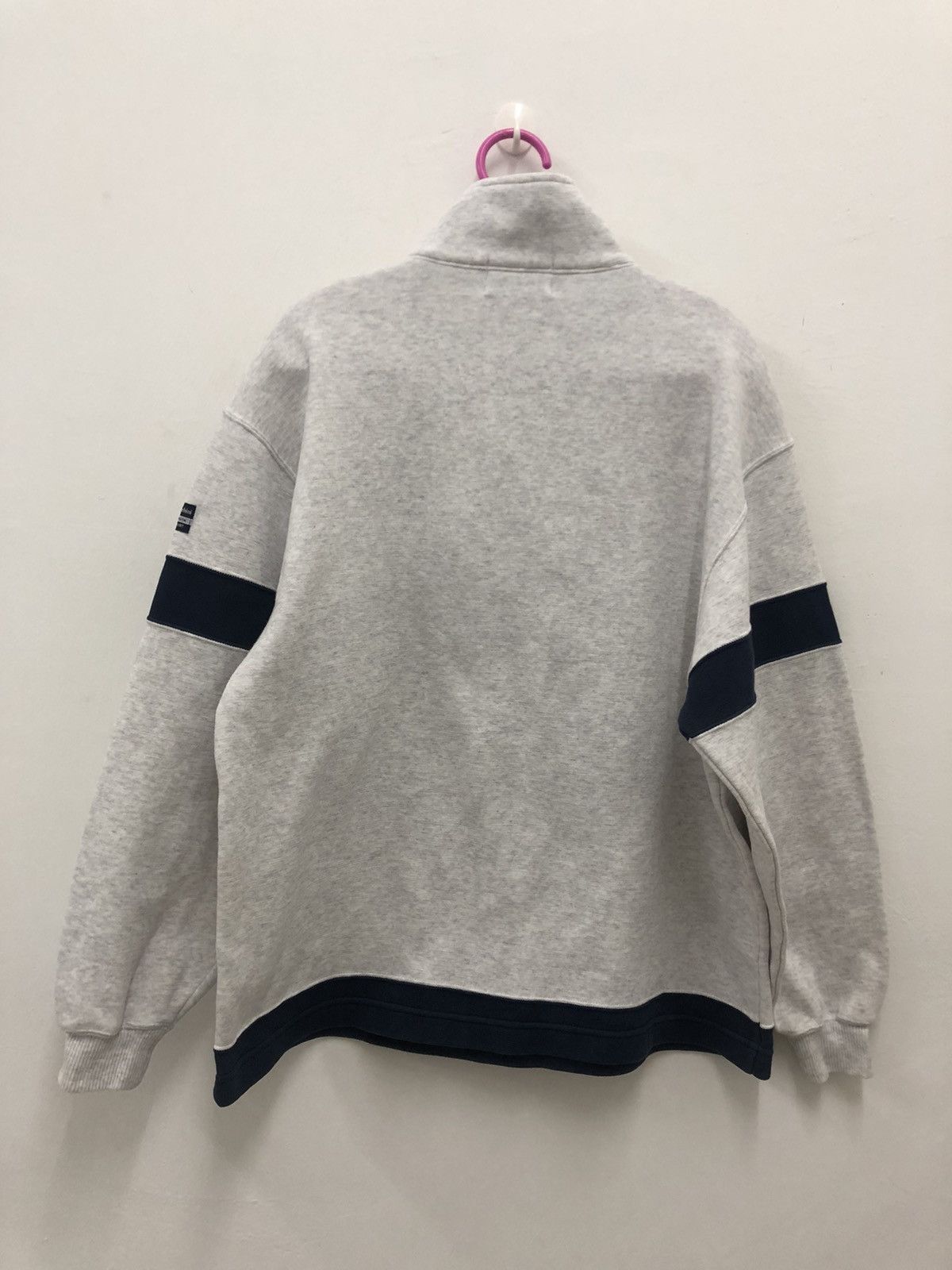 Sergio Tacchini SERGIO TACCHINI Spell Out Big Logo Half Zip Sweatshirt Size US S / EU 44-46 / 1 - 6 Thumbnail