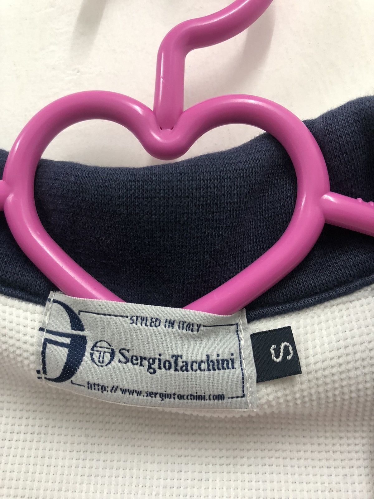 Sergio Tacchini SERGIO TACCHINI Spell Out Big Logo Half Zip Sweatshirt Size US S / EU 44-46 / 1 - 5 Thumbnail
