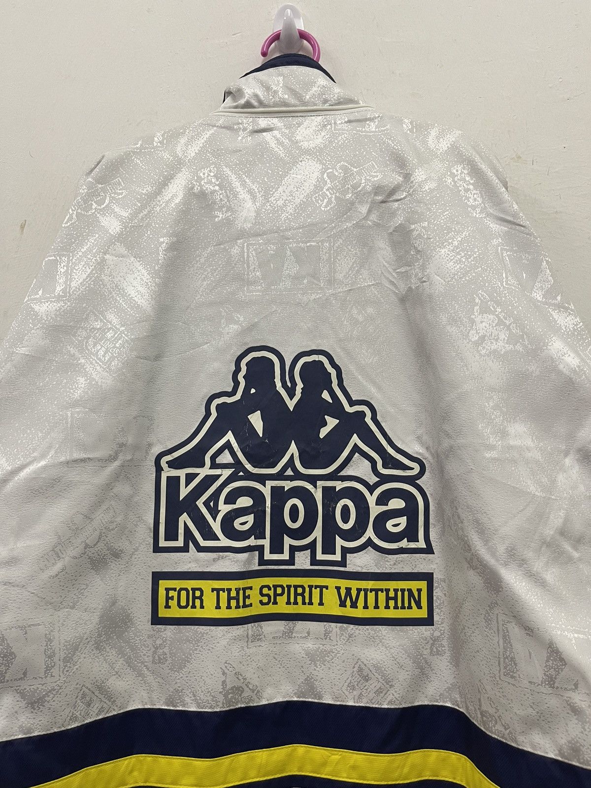 Kappa Rare 90s Vintage KAPPA Spell Out Big Logo Sweater Size US L / EU 52-54 / 3 - 2 Thumbnail