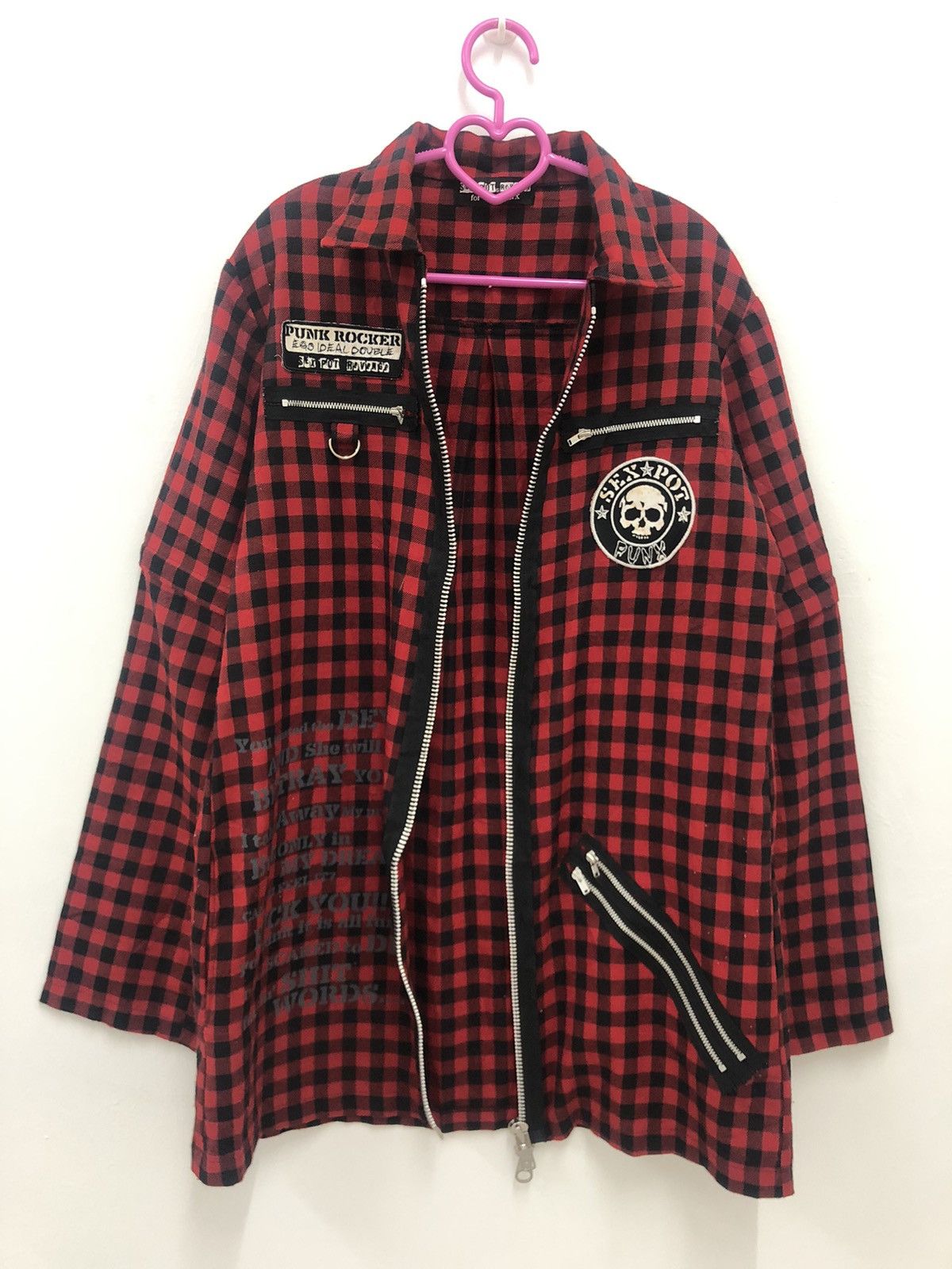Sex Pot ReVeNGe SEX POT REVENGE Checkered Punk Goth Lgb Inspired Size US M / EU 48-50 / 2 - 10 Thumbnail