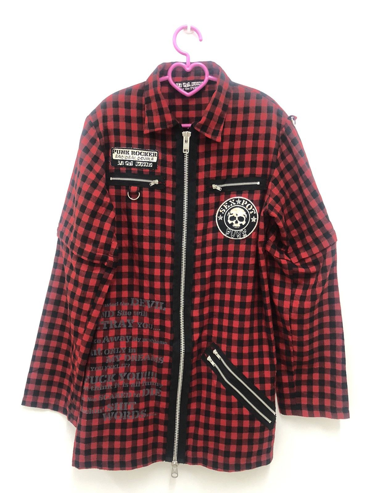 Sex Pot ReVeNGe SEX POT REVENGE Checkered Punk Goth Lgb Inspired Size US M / EU 48-50 / 2 - 1 Thumbnail