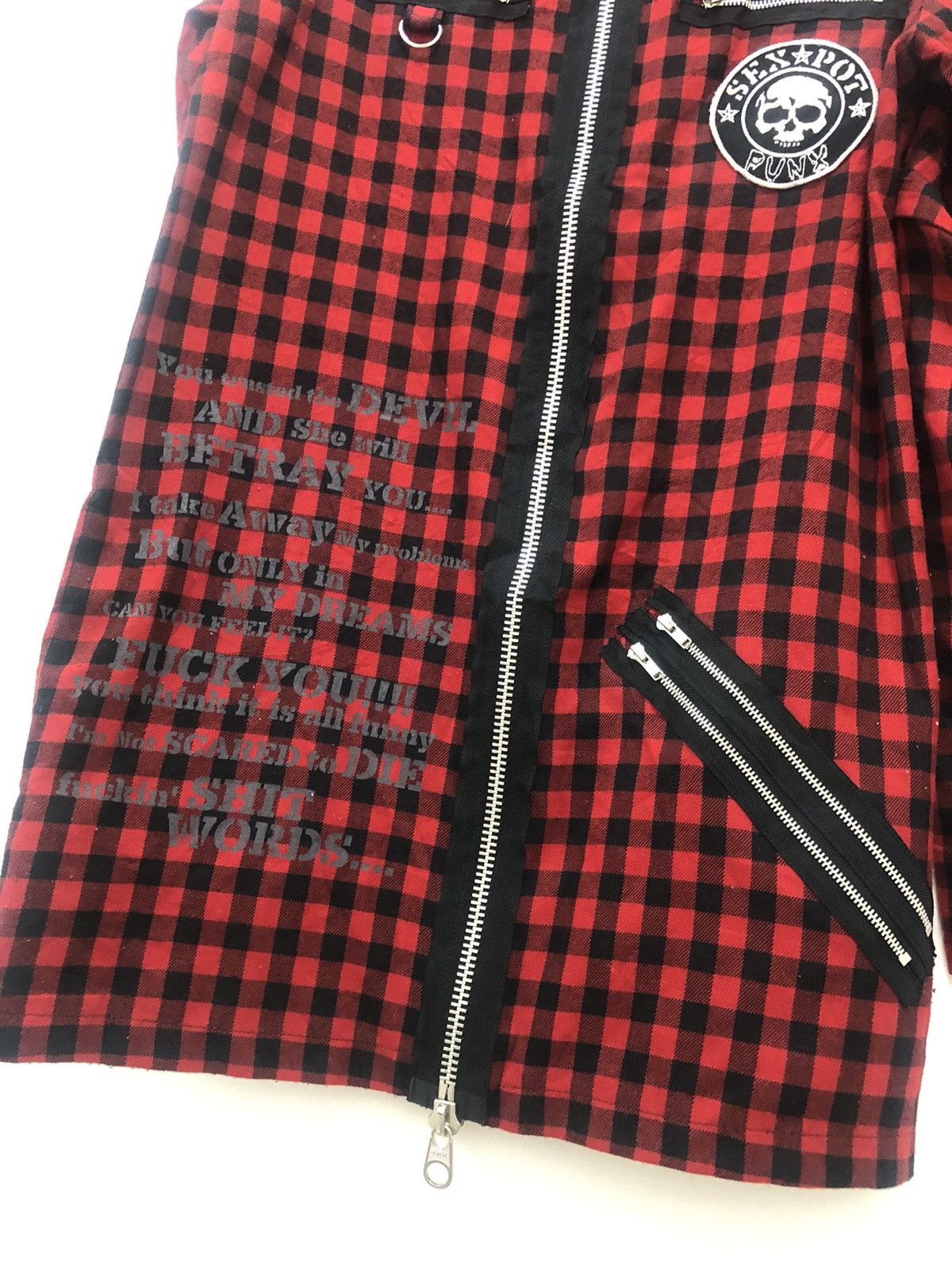 Sex Pot ReVeNGe SEX POT REVENGE Checkered Punk Goth Lgb Inspired Size US M / EU 48-50 / 2 - 3 Thumbnail