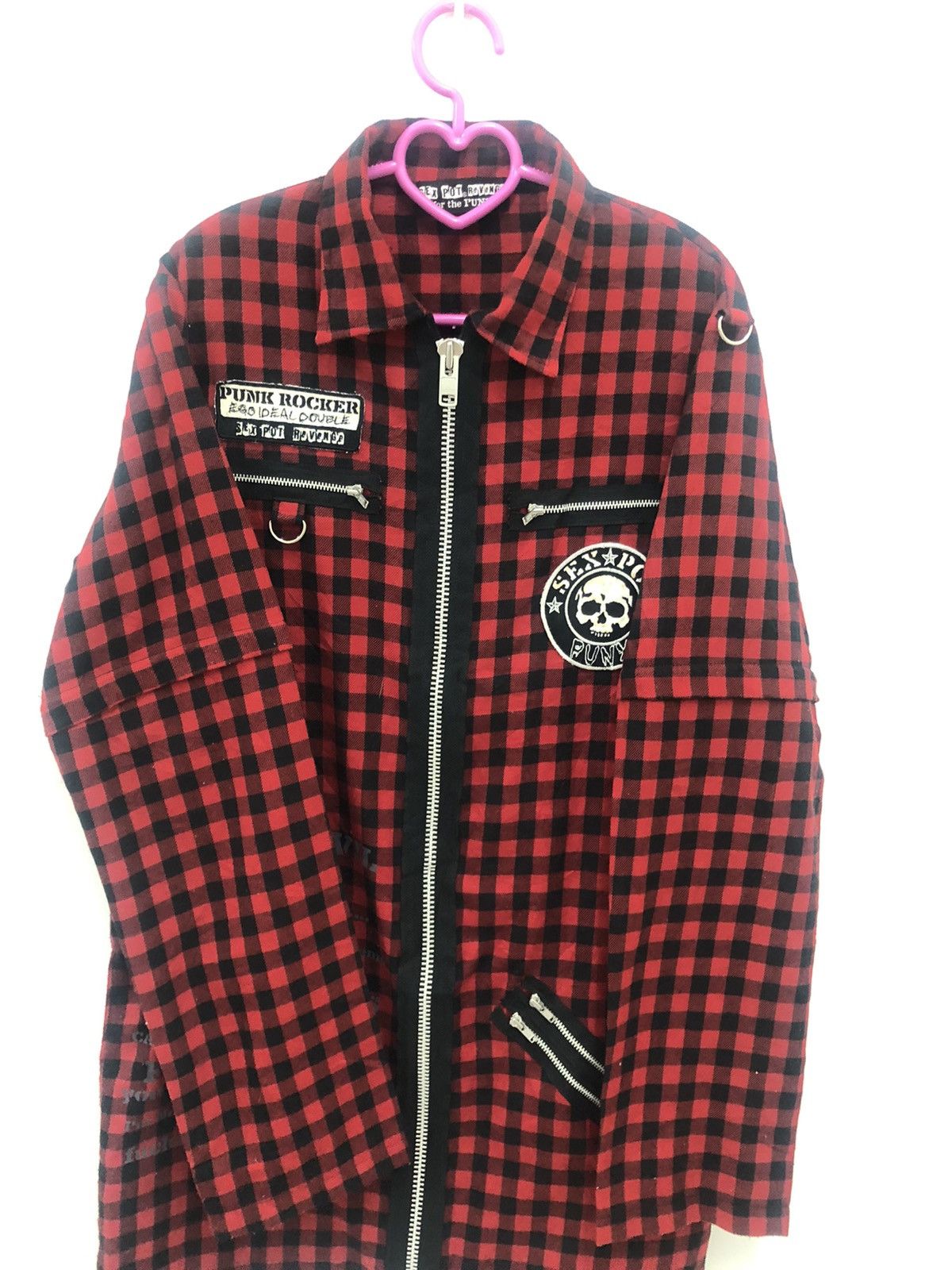 Sex Pot ReVeNGe SEX POT REVENGE Checkered Punk Goth Lgb Inspired Size US M / EU 48-50 / 2 - 4 Thumbnail