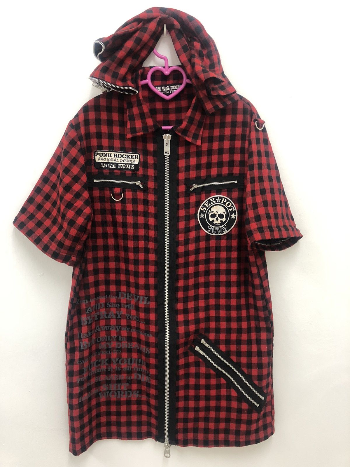 Sex Pot ReVeNGe SEX POT REVENGE Checkered Punk Goth Lgb Inspired Size US M / EU 48-50 / 2 - 7 Thumbnail