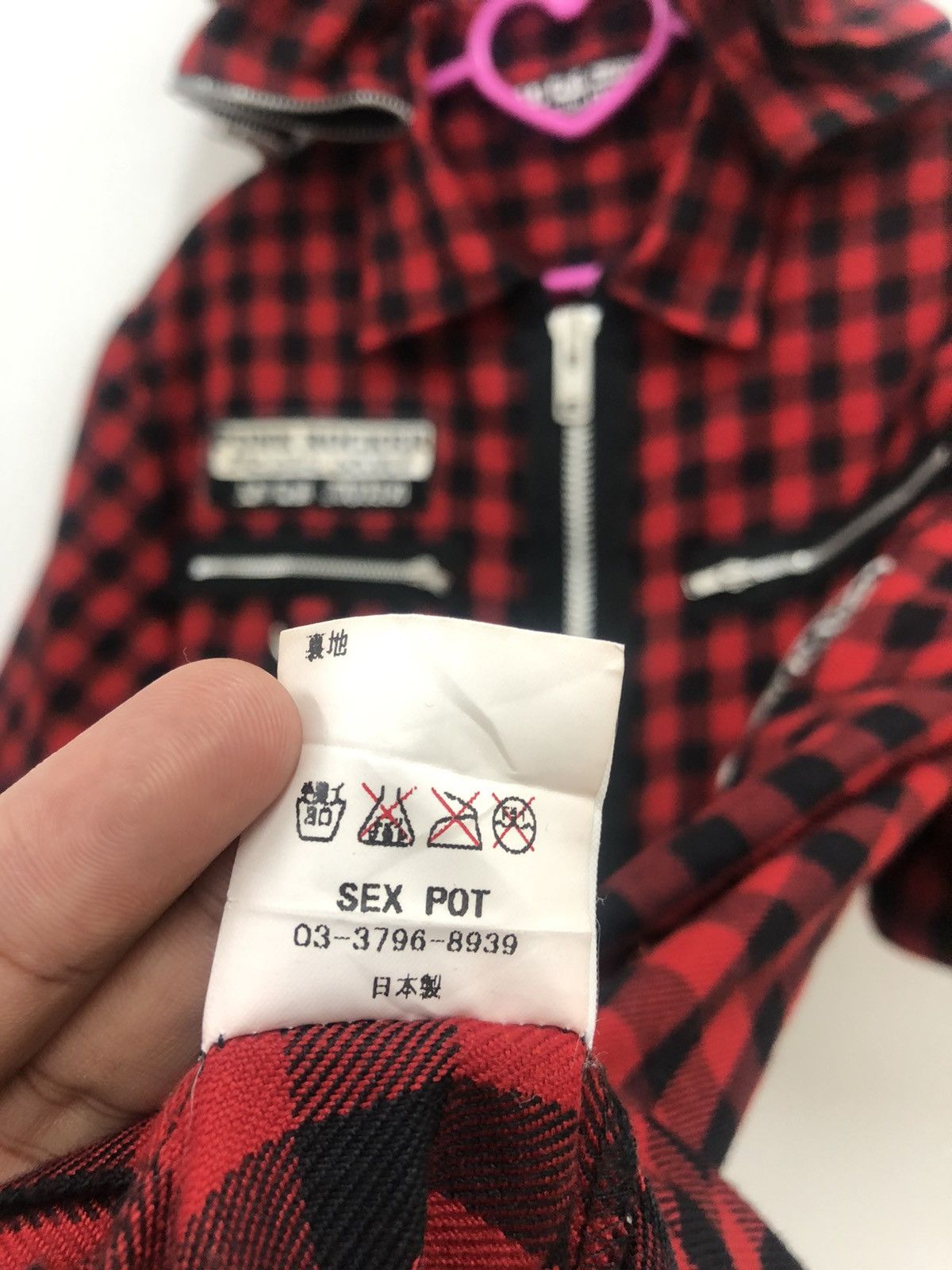 Sex Pot ReVeNGe SEX POT REVENGE Checkered Punk Goth Lgb Inspired Size US M / EU 48-50 / 2 - 9 Thumbnail