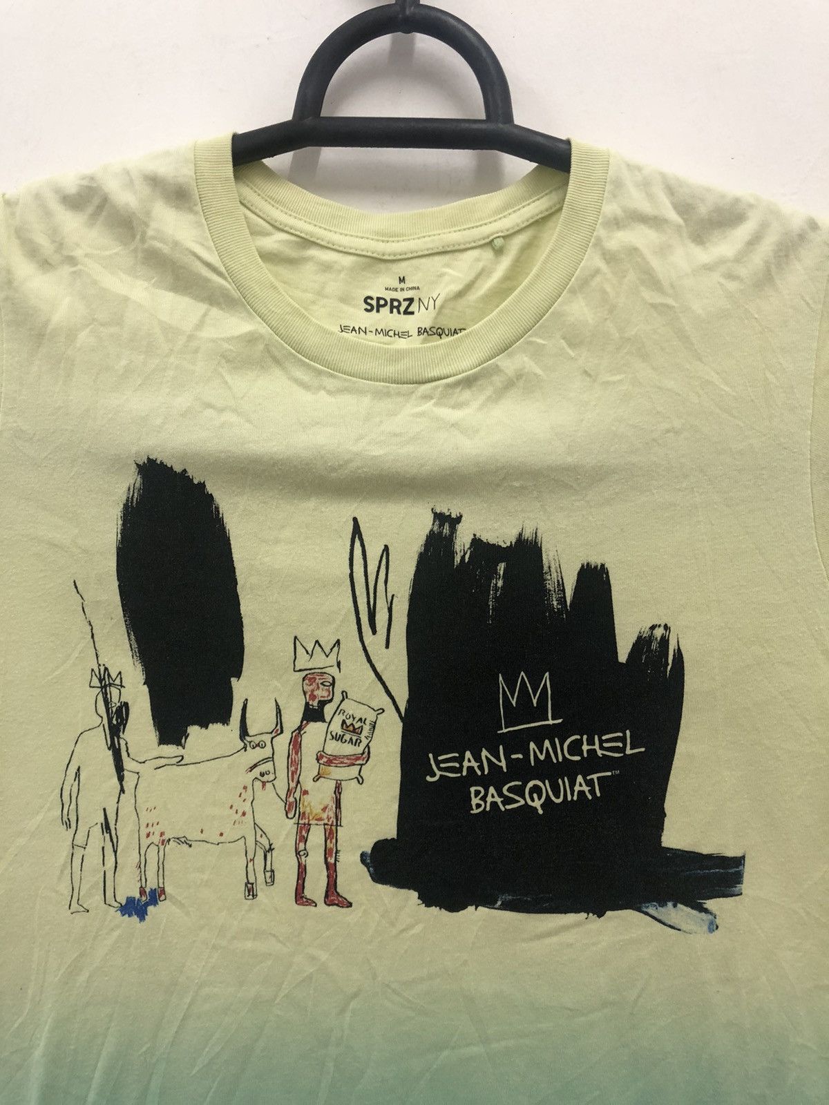 Jean-Michel Basquiat Rare JEAN MICHEL BASQUIAT Pop Art Shirt Size US M / EU 48-50 / 2 - 2 Thumbnail