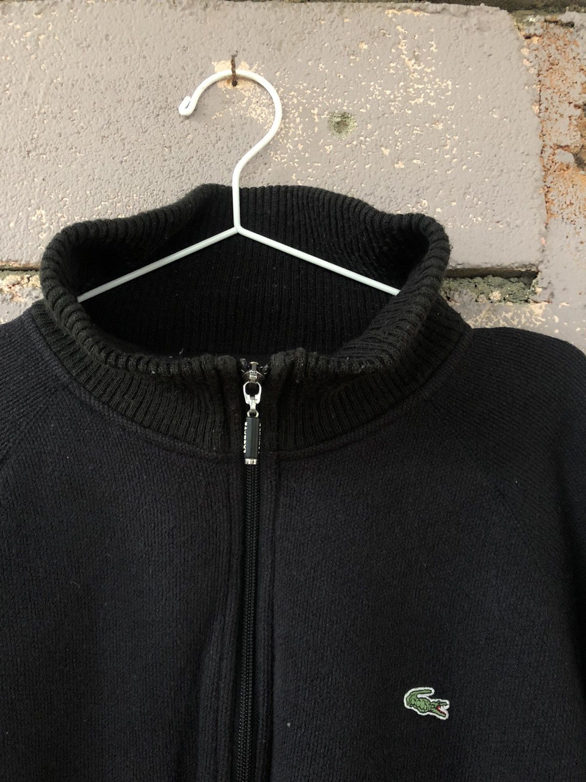 Lacoste Rare 90s Vintage LACOSTE Half Zip Sweater Jacket Size US L / EU 52-54 / 3 - 2 Thumbnail